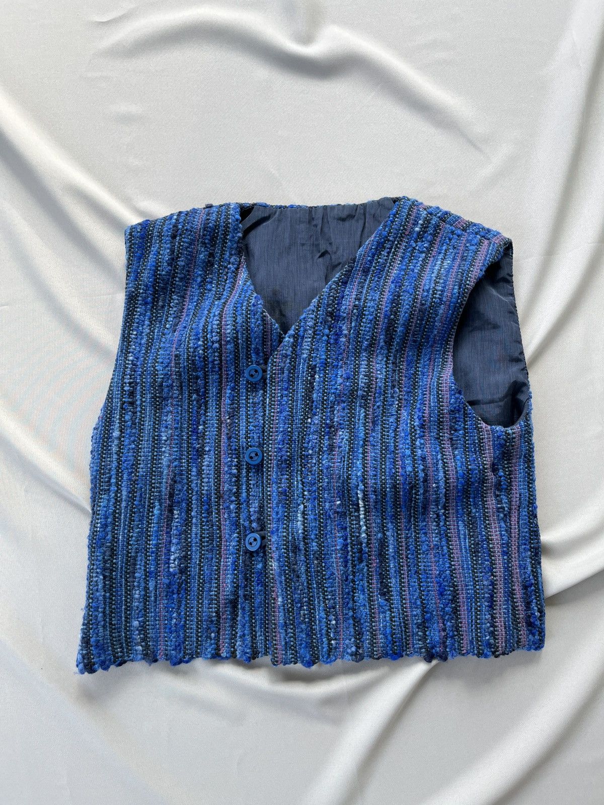 Japanese Brand Japanese Style Heavy Knitted Avant Garde Vest Size US M / EU 48-50 / 2 - 4 Thumbnail