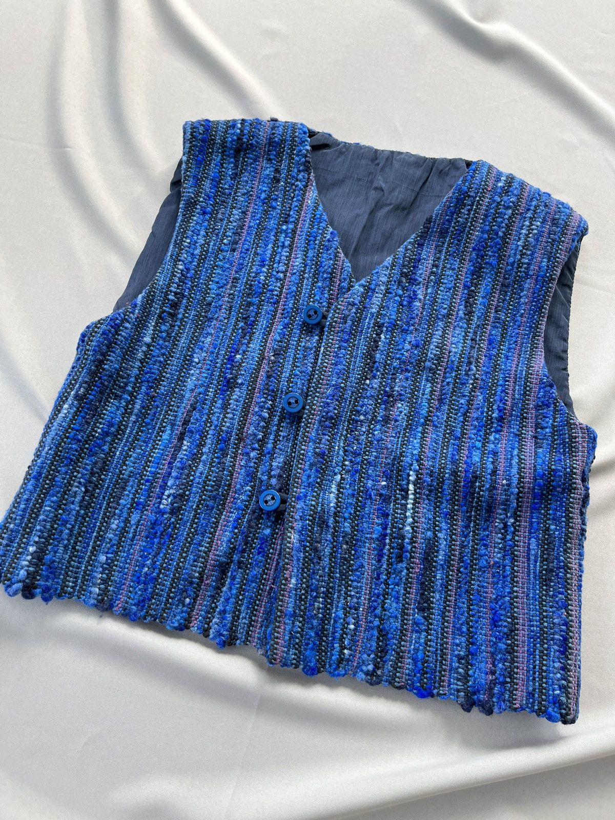 Japanese Brand Japanese Style Heavy Knitted Avant Garde Vest Size US M / EU 48-50 / 2 - 5 Thumbnail