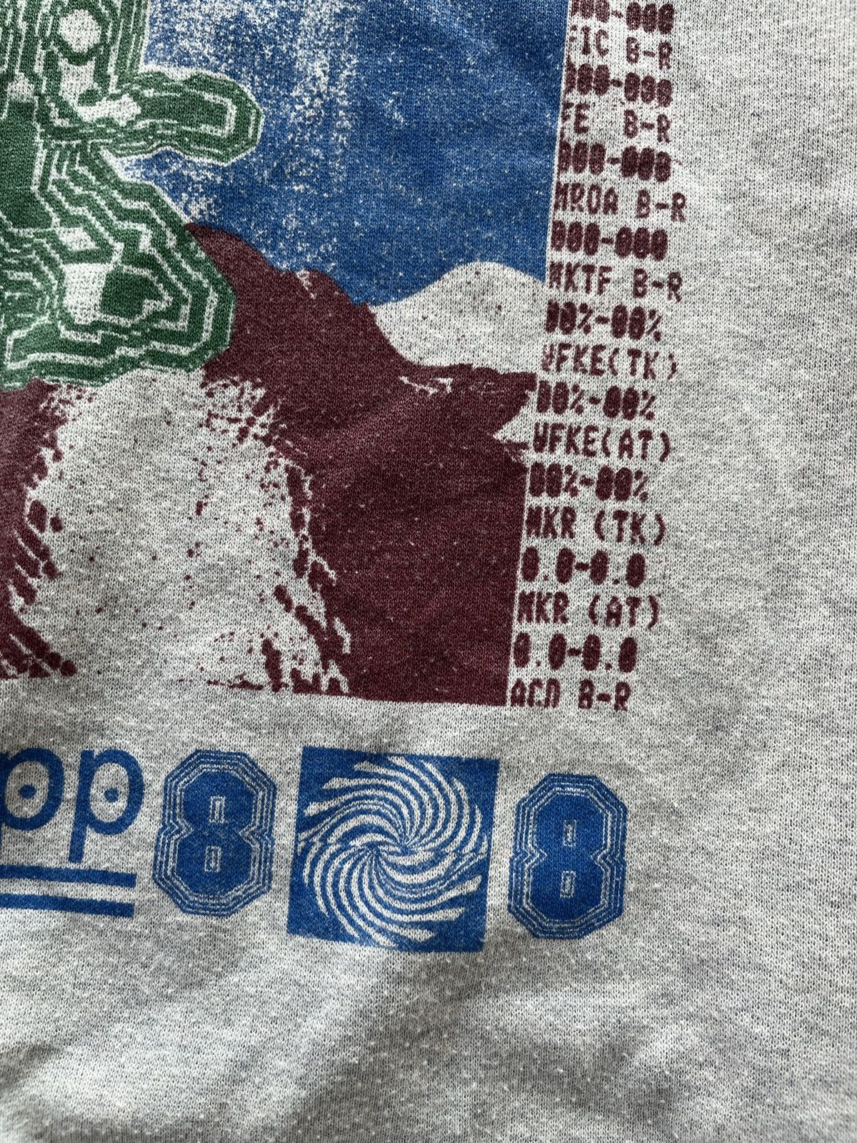 Psychworld 1988 Psychotechnic Vintage Avant Garde Sweatshirt Size US XL / EU 56 / 4 - 4 Thumbnail