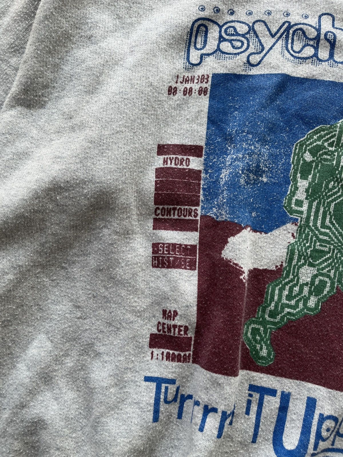 Psychworld 1988 Psychotechnic Vintage Avant Garde Sweatshirt Size US XL / EU 56 / 4 - 7 Thumbnail