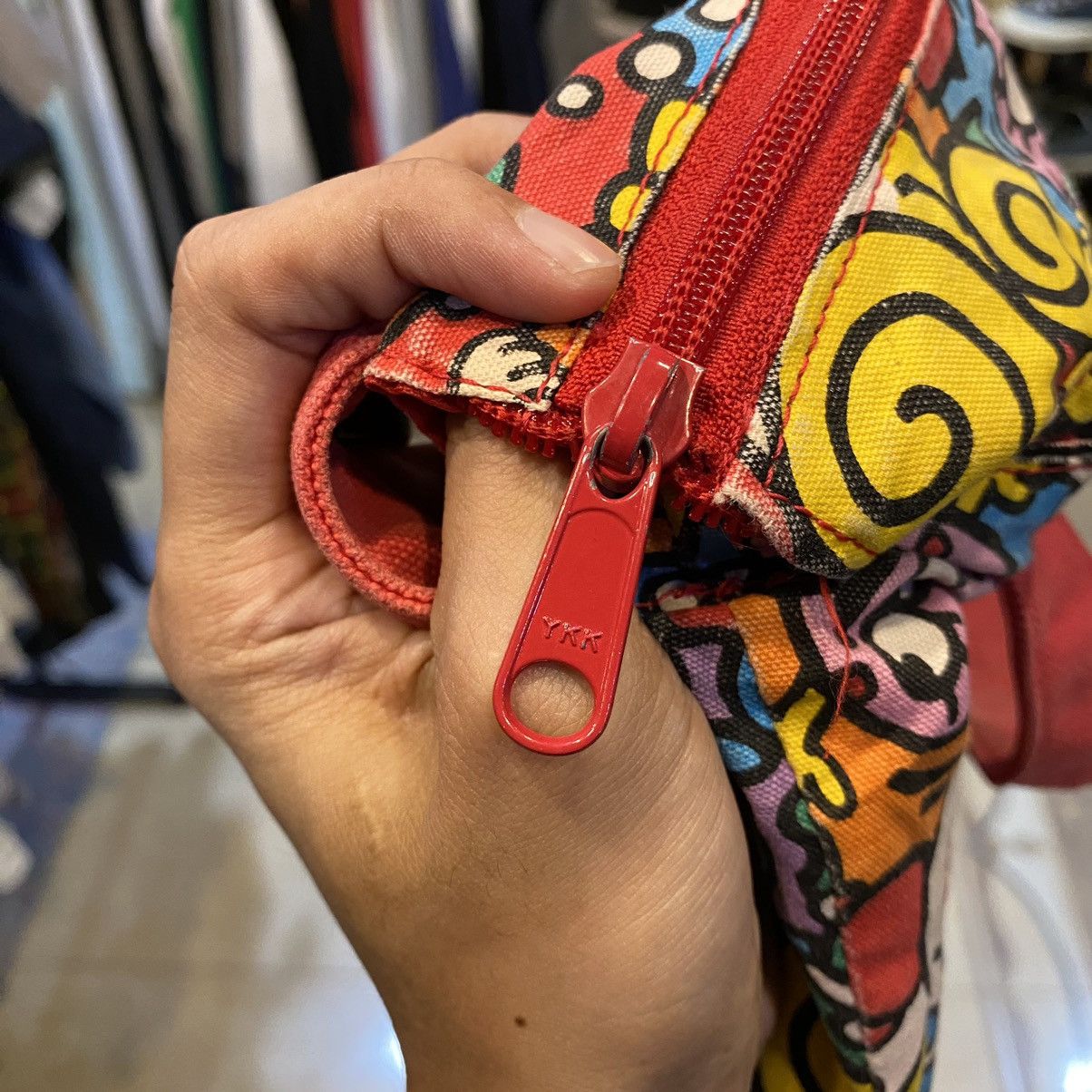 Hysteric Glamour × Japanese Brand RARE‼️Hysteric Glamour Mini Bag Full Print 2 Way Size ONE SIZE - 4 Thumbnail