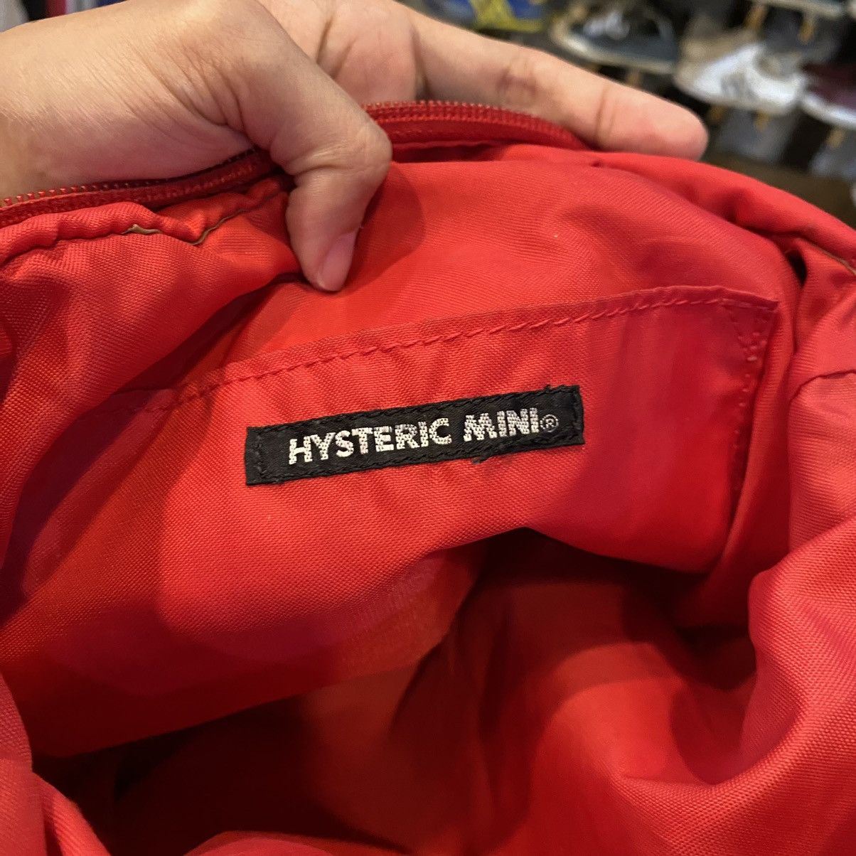 Hysteric Glamour × Japanese Brand RARE‼️Hysteric Glamour Mini Bag Full Print 2 Way Size ONE SIZE - 6 Thumbnail