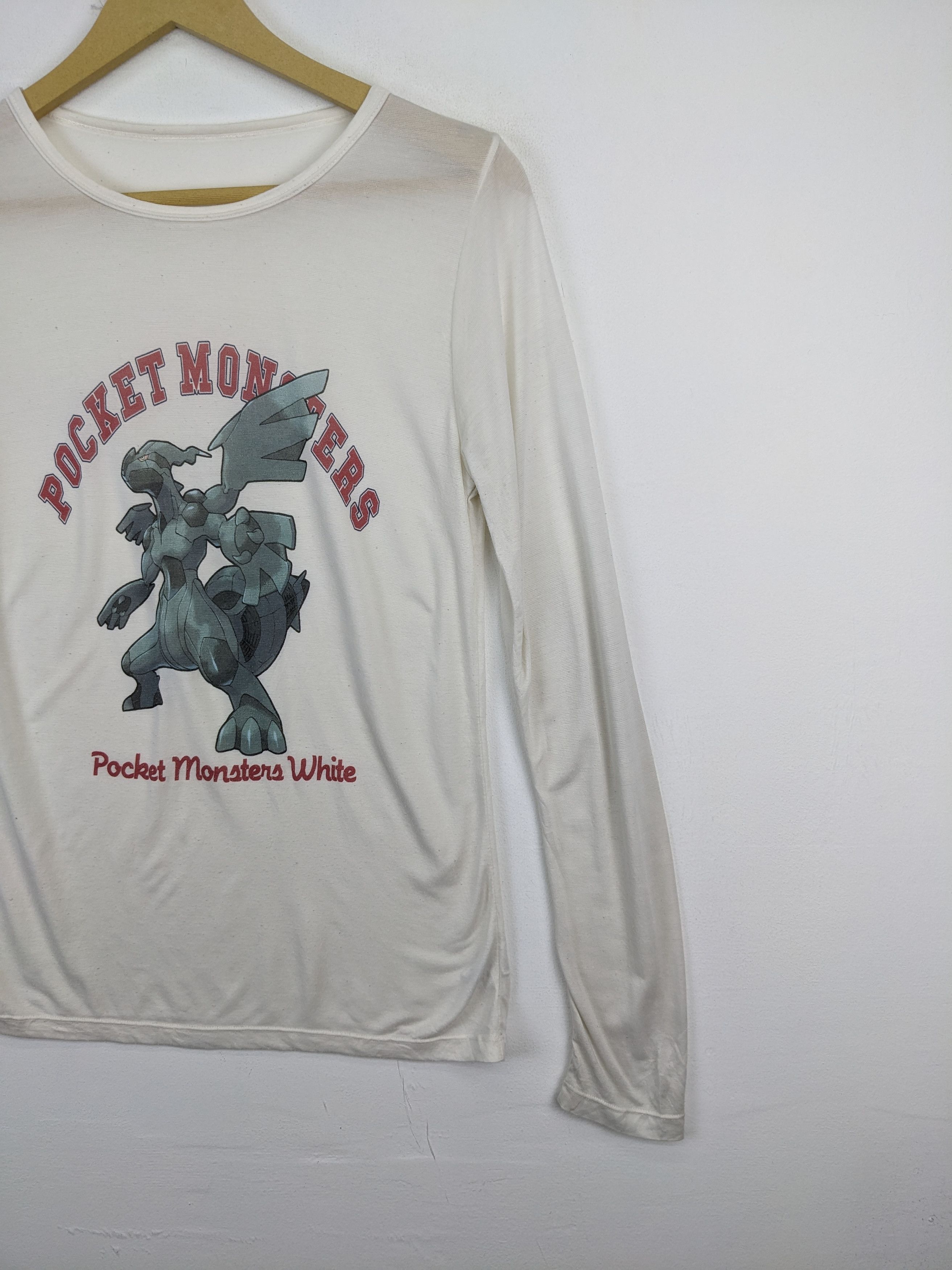 Japanese Brand × Pokemon × Uniqlo Uniqlo Shirt Pokémon Pocket Monster Size S / US 4 / IT 40 - 2 Thumbnail