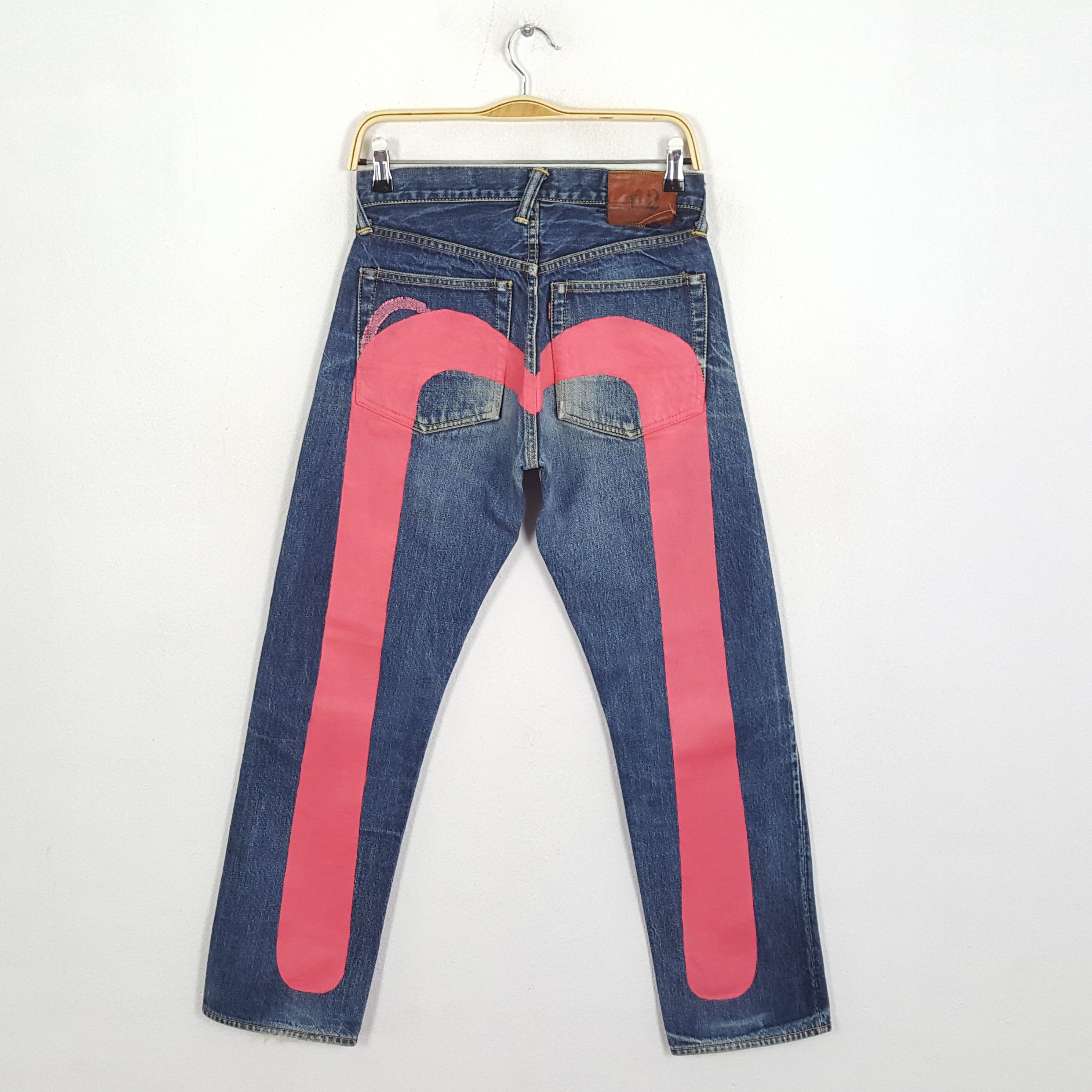 Vintage Evisu double gull Japanese denim jeans W30