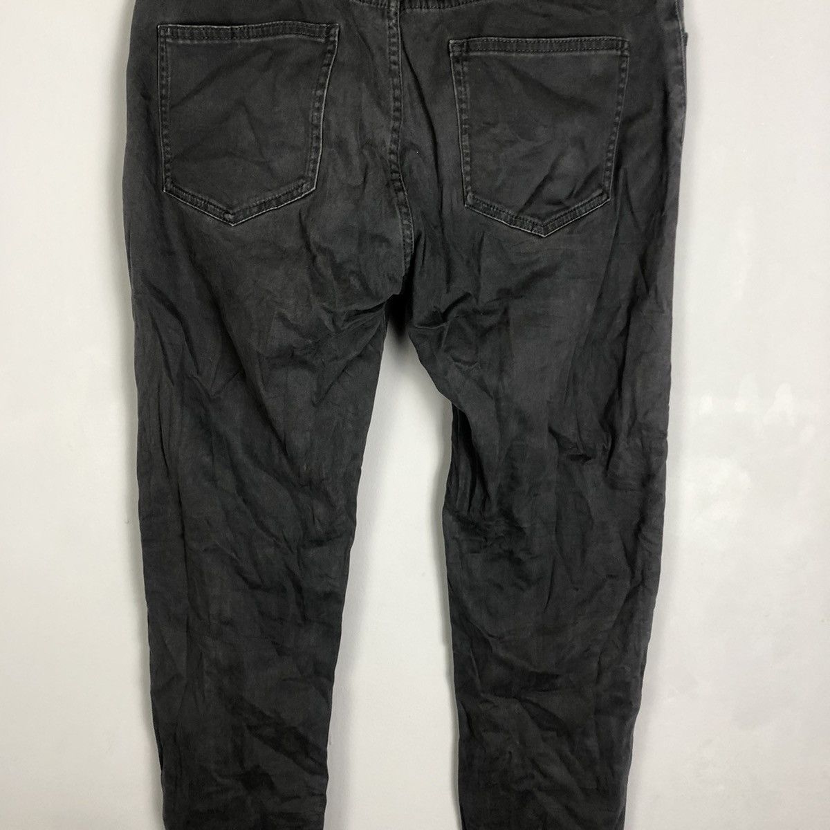 Uniqlo DLL Uniqlo Black faded vintage Casual Pants #C1264 Size US 32 / EU 48 - 11 Thumbnail