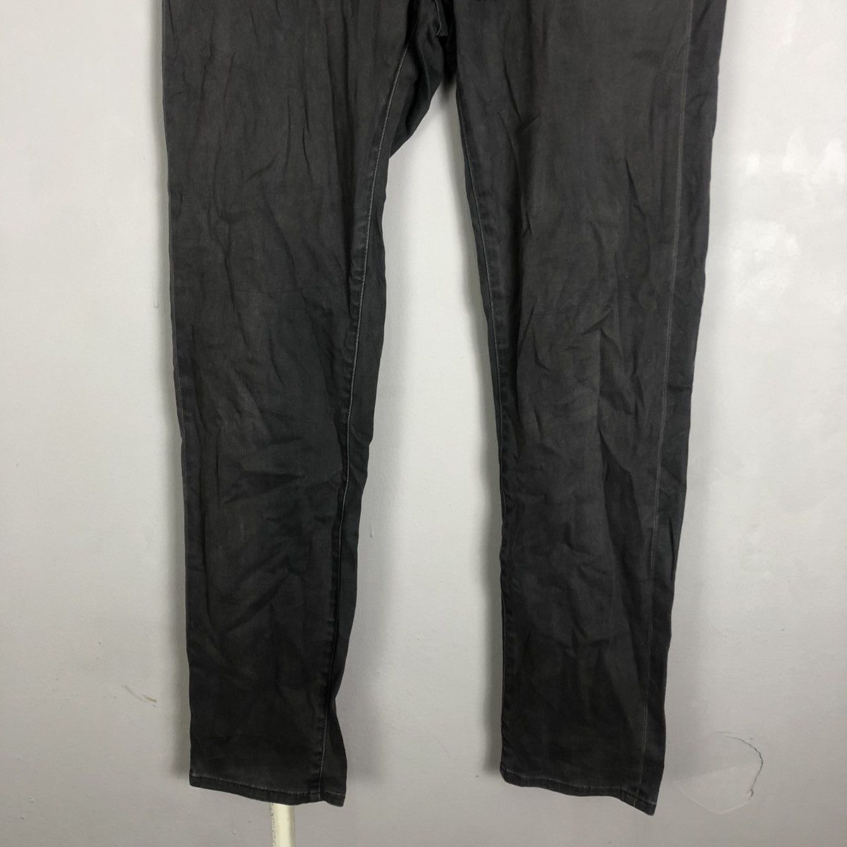 Uniqlo DLL Uniqlo Black faded vintage Casual Pants #C1264 Size US 32 / EU 48 - 3 Thumbnail
