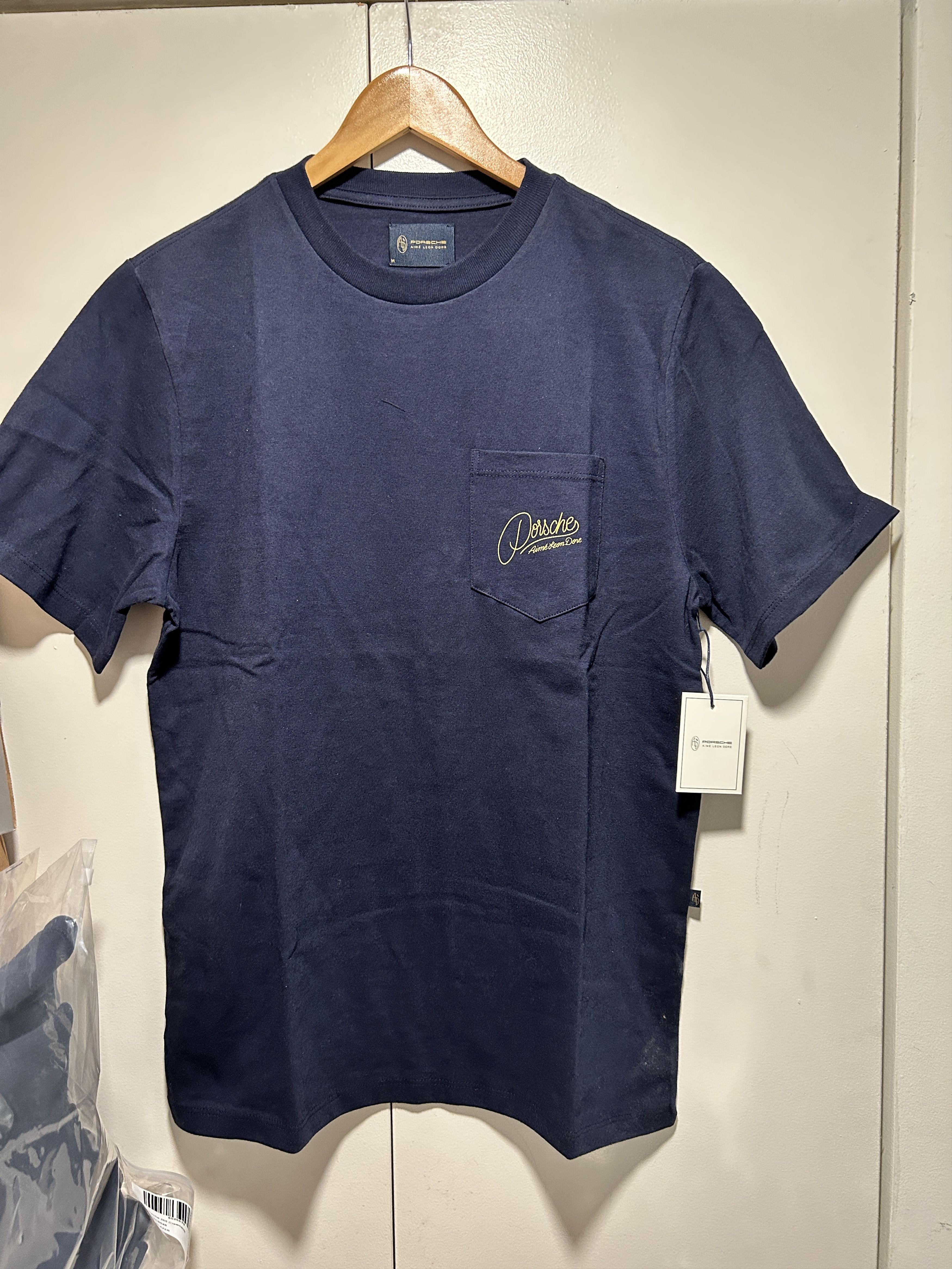 Aime Leon Dore × Porsche Design Aime Leon Dore ALD / Porsche 356 Tee - navy cursive Size US M / EU 48-50 / 2 - 3 Thumbnail