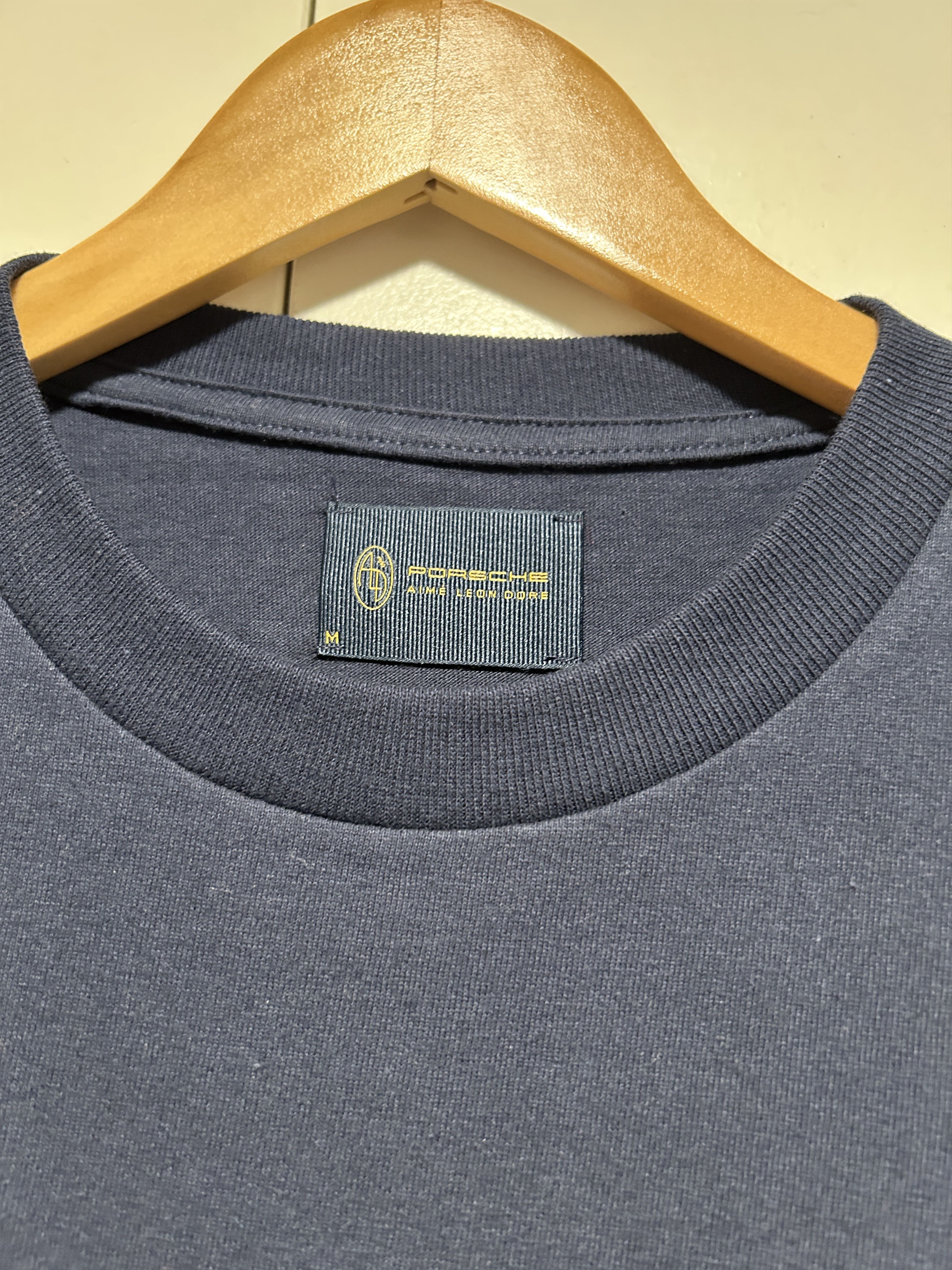 Aime Leon Dore × Porsche Design Aime Leon Dore ALD / Porsche 356 Tee - navy cursive Size US M / EU 48-50 / 2 - 8 Thumbnail