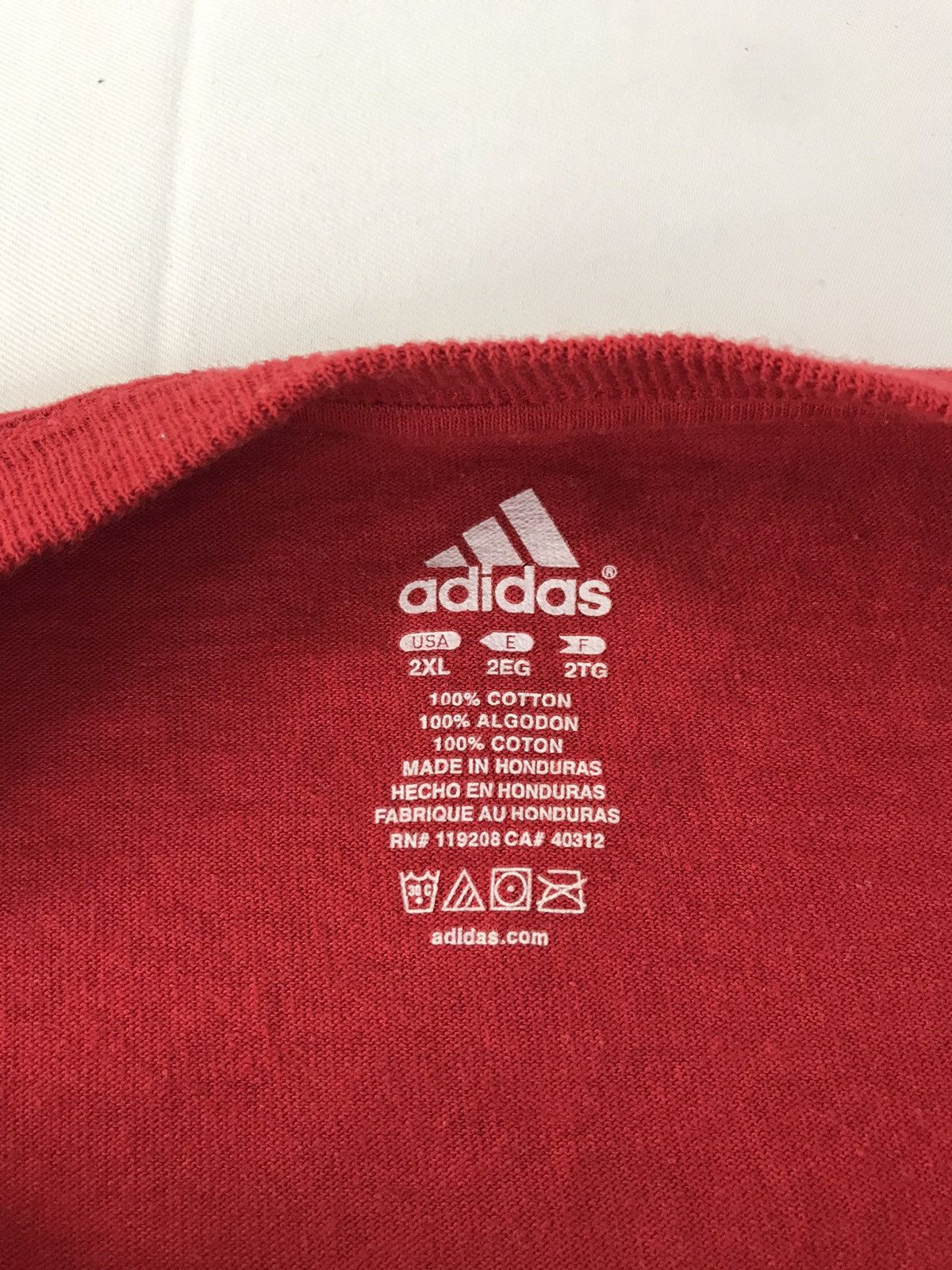 Adidas × NFL Adidas NFL Badgers Football League Spell Out Tee R146j Size US XXL / EU 58 / 5 - 4 Thumbnail