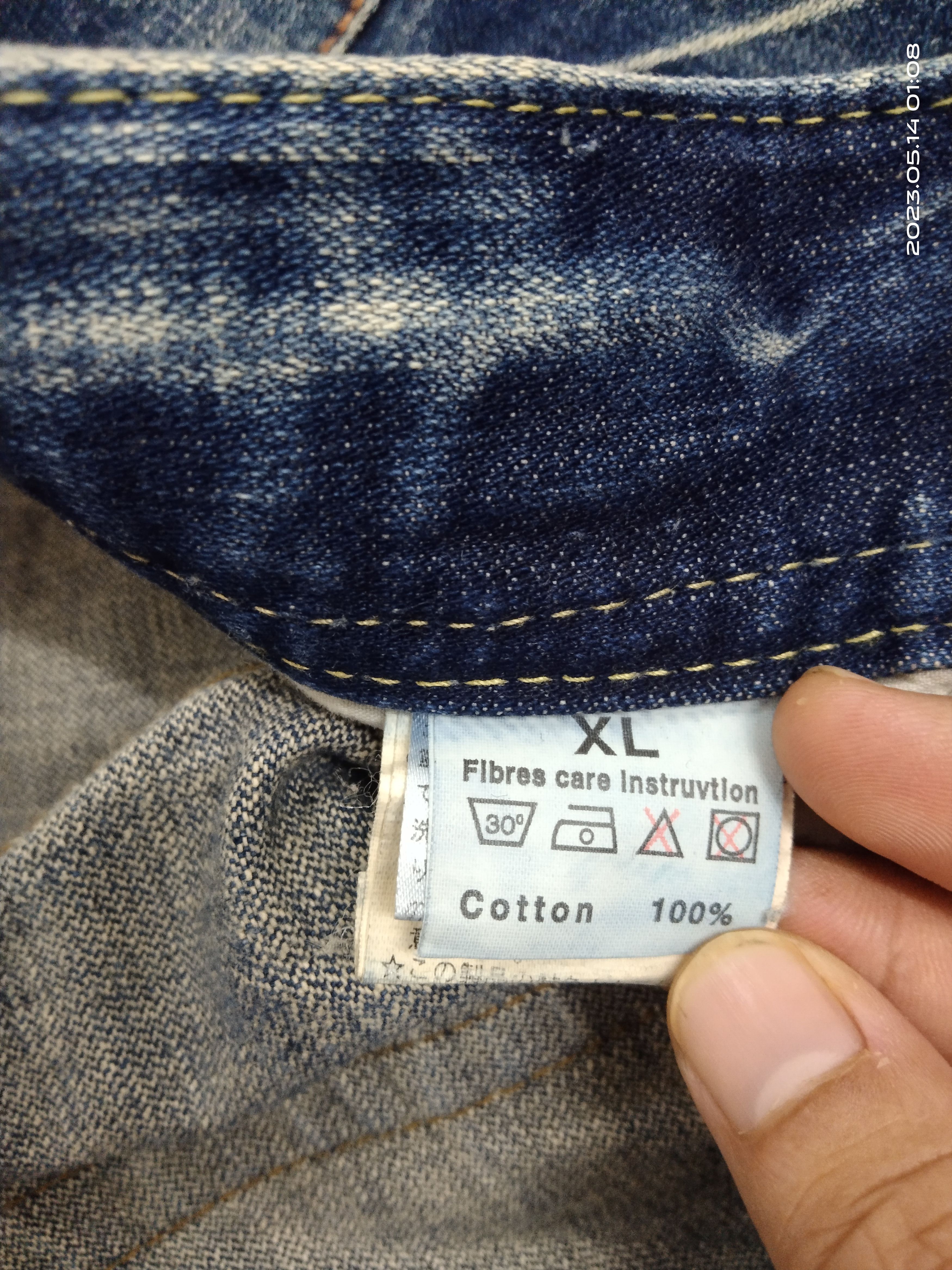 Japanese Brand FLARE SICK RUSTY PURE PERADISE DENIM PANTS Size US 33 - 8 Thumbnail