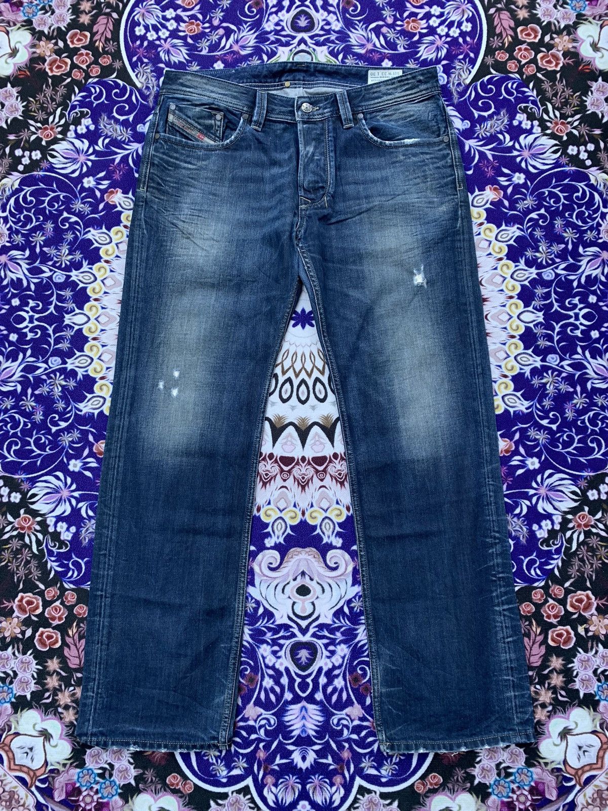 Diesel Larkee Distressed Denim