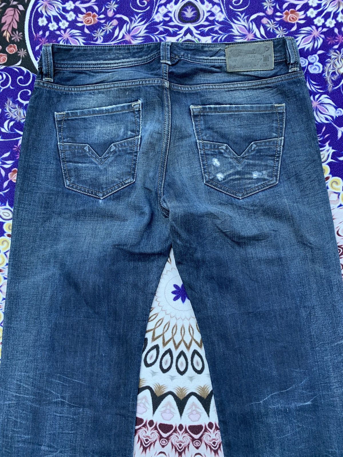 Diesel Diesel Larkee Distressed Denim Size US 36 / EU 52 - 10 Thumbnail