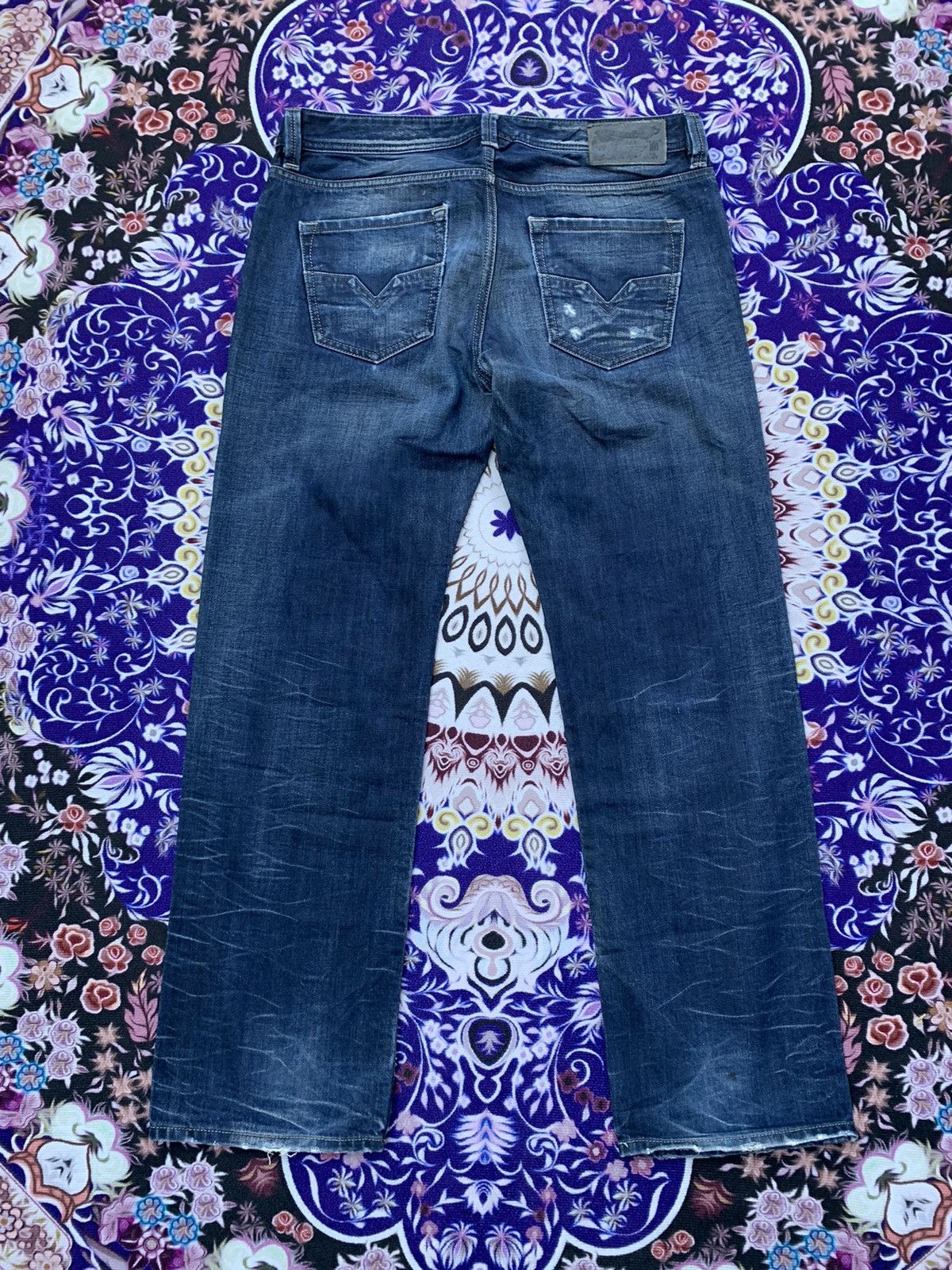 Diesel Diesel Larkee Distressed Denim Size US 36 / EU 52 - 7 Thumbnail