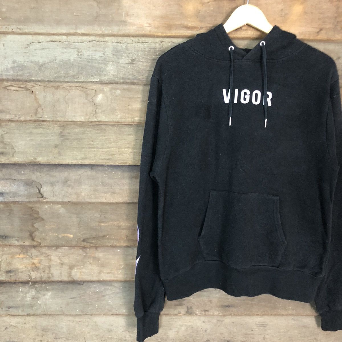 Japanese Brand × Vintage Infect Colour flame Black Sweatshirt #052B Size US L / EU 52-54 / 3 - 7 Thumbnail