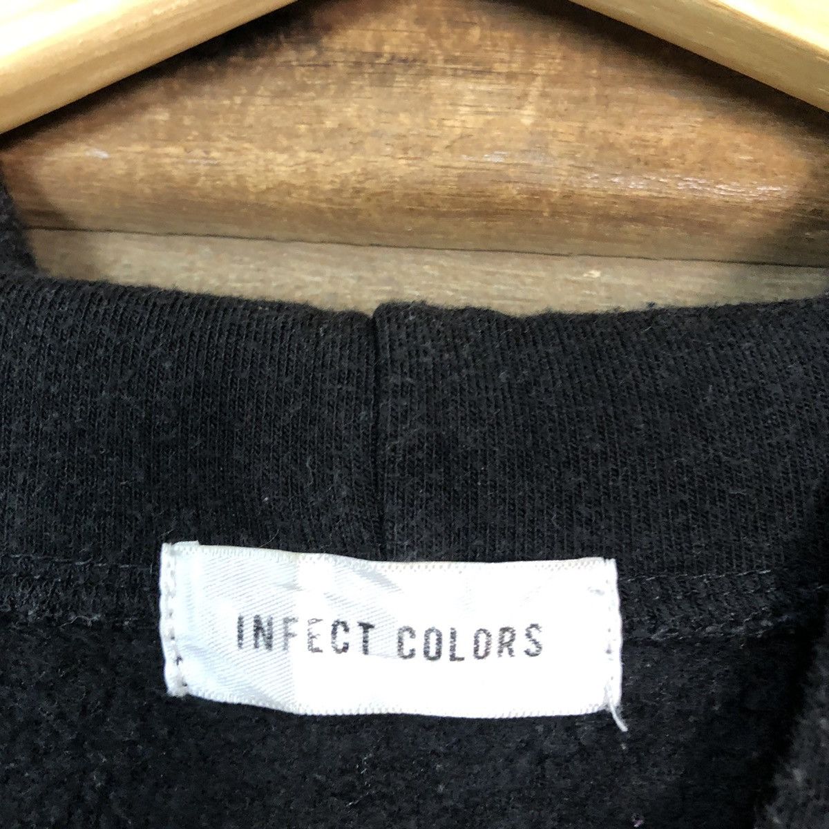 Japanese Brand × Vintage Infect Colour flame Black Sweatshirt #052B Size US L / EU 52-54 / 3 - 11 Thumbnail