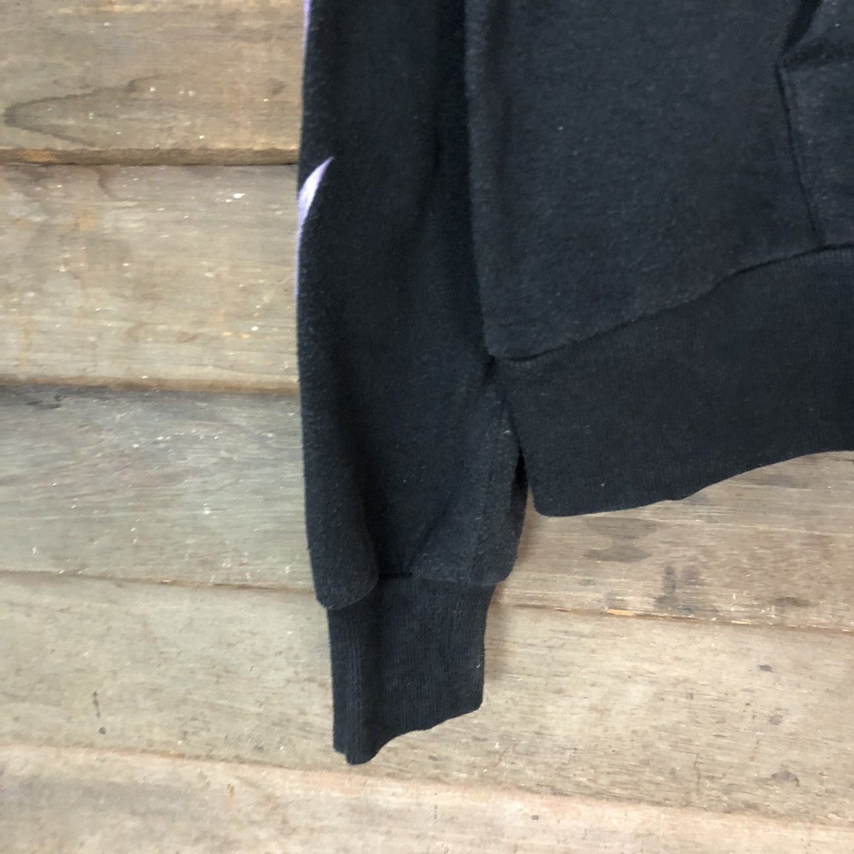 Japanese Brand × Vintage Infect Colour flame Black Sweatshirt #052B Size US L / EU 52-54 / 3 - 6 Thumbnail