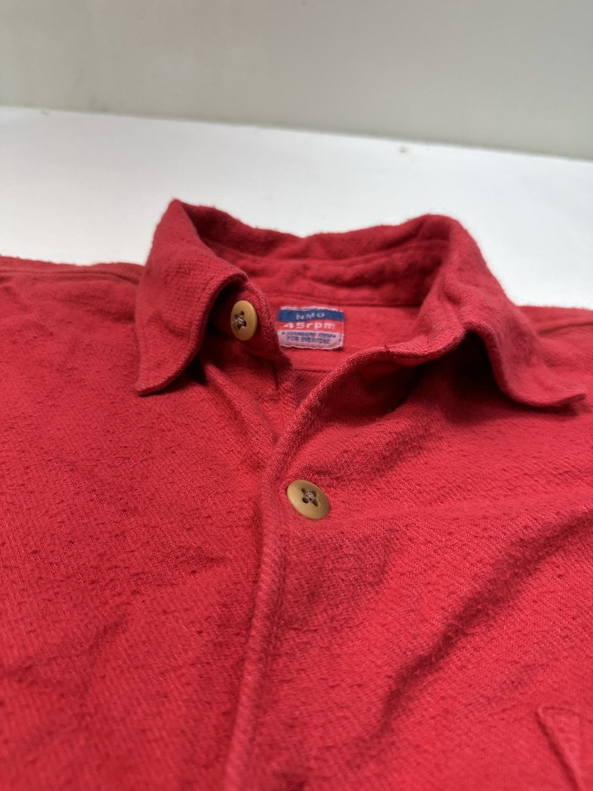 45rpm 45rpm wools button up long sleeve shirt Size US M / EU 48-50 / 2 - 9 Thumbnail