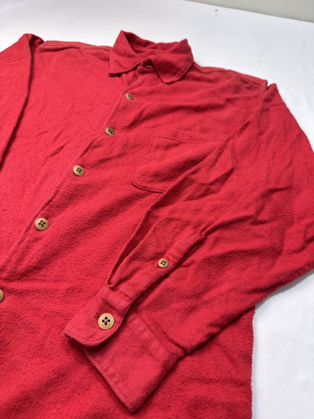 45rpm 45rpm wools button up long sleeve shirt Size US M / EU 48-50 / 2 - 7 Thumbnail