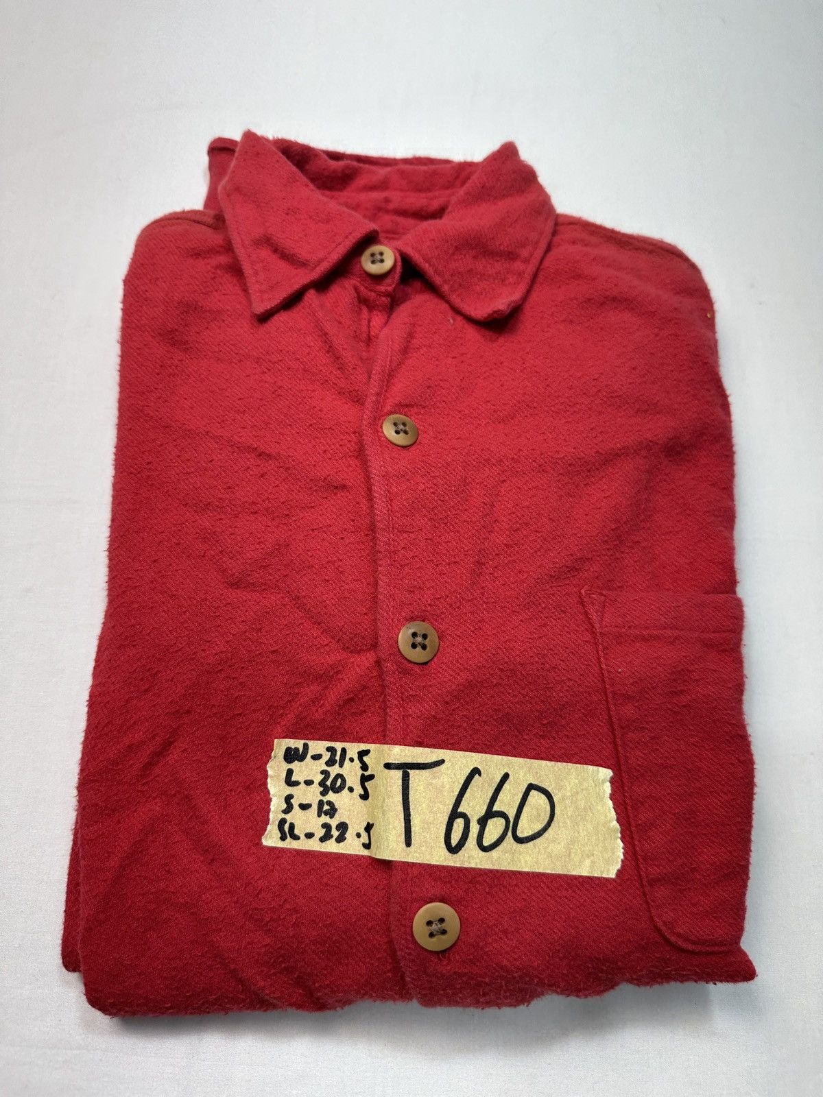 45rpm 45rpm wools button up long sleeve shirt Size US M / EU 48-50 / 2 - 17 Thumbnail