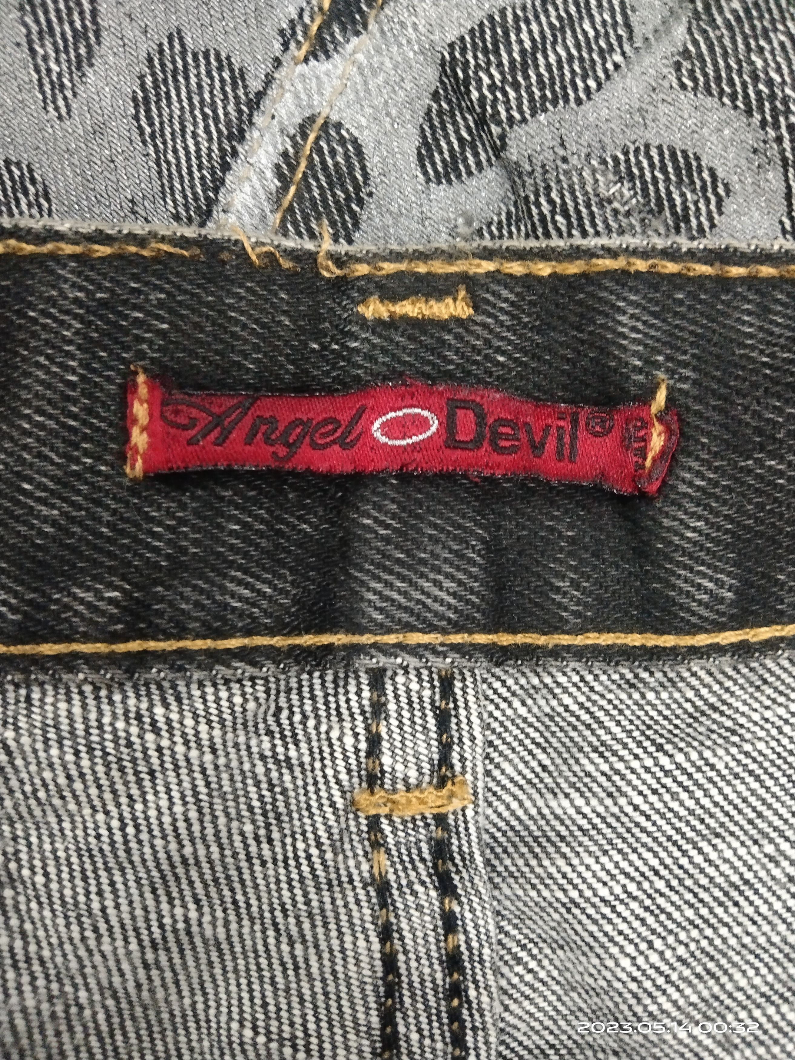 Japanese Brand SICK RIPED A.DEVIL WING DENIM PANTS Size US 30 / EU 46 - 10 Thumbnail