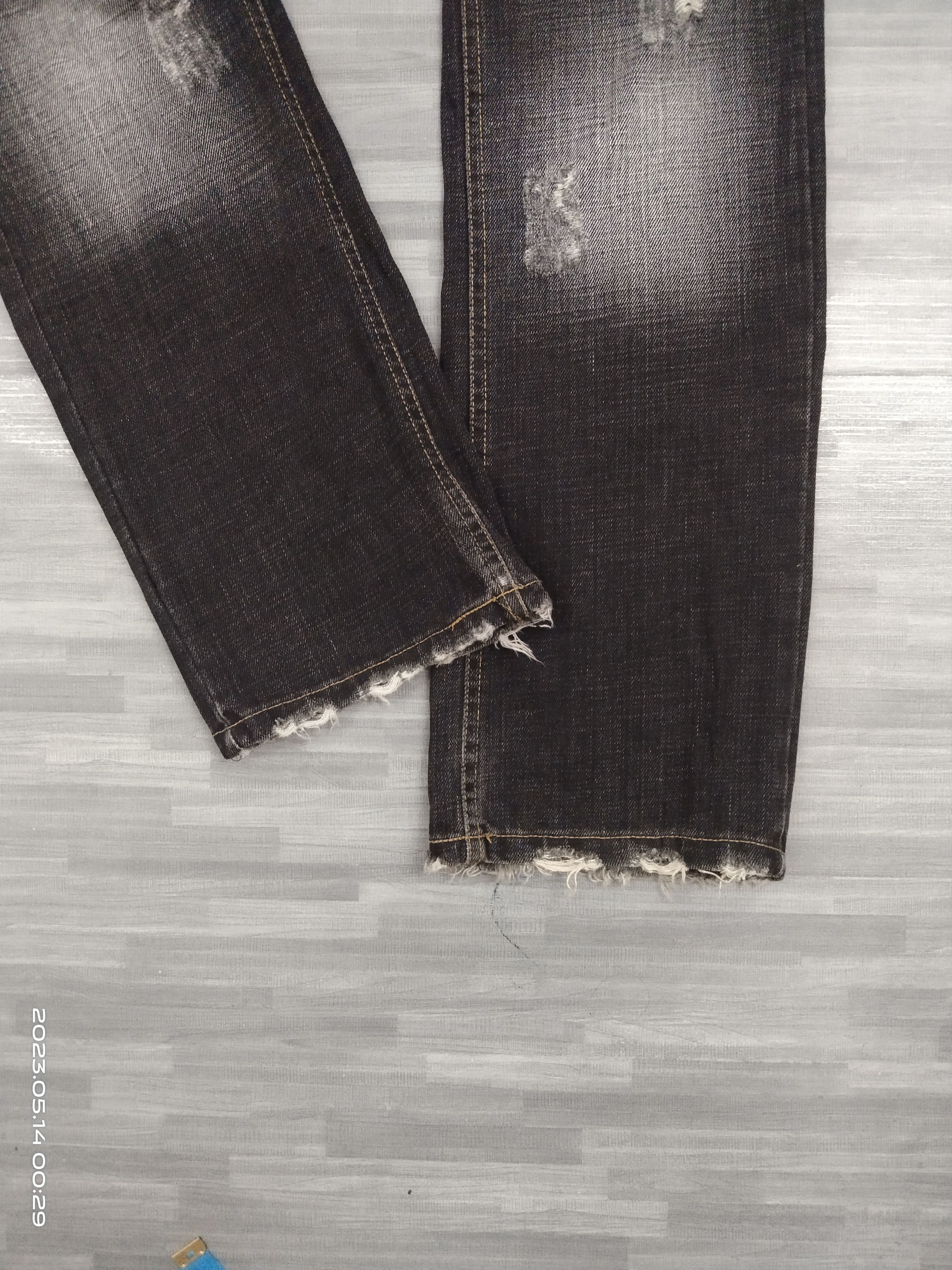 Japanese Brand SICK RIPED A.DEVIL WING DENIM PANTS Size US 30 / EU 46 - 7 Thumbnail