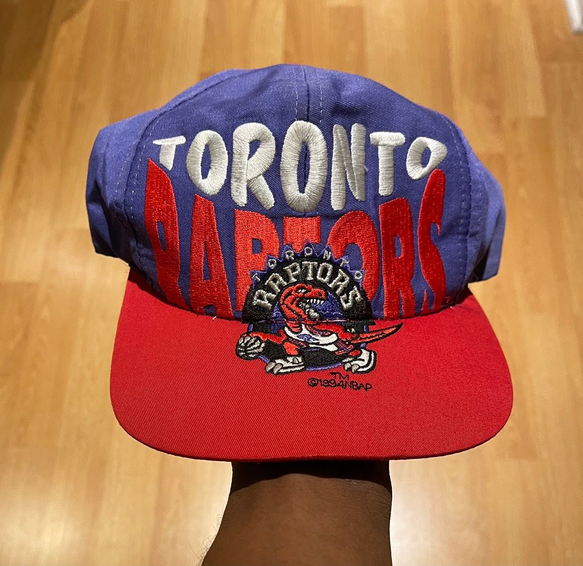 Vintage Vintage Logo 7 Toronto Raptors Hat Size ONE SIZE - 1 Preview