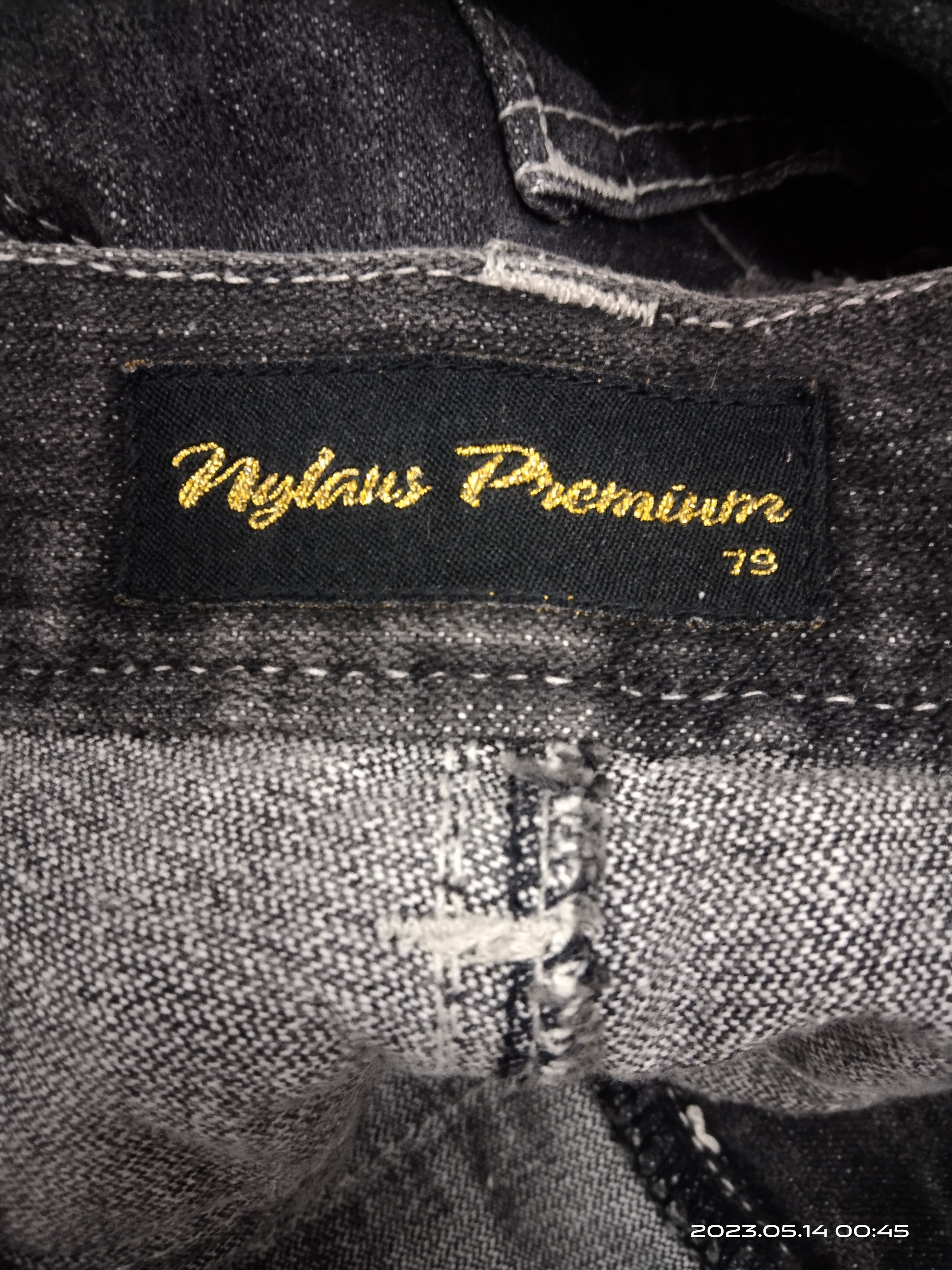 Japanese Brand FLARE SICK WASHED NYLAUS DENIM PA Size US 31 - 9 Thumbnail