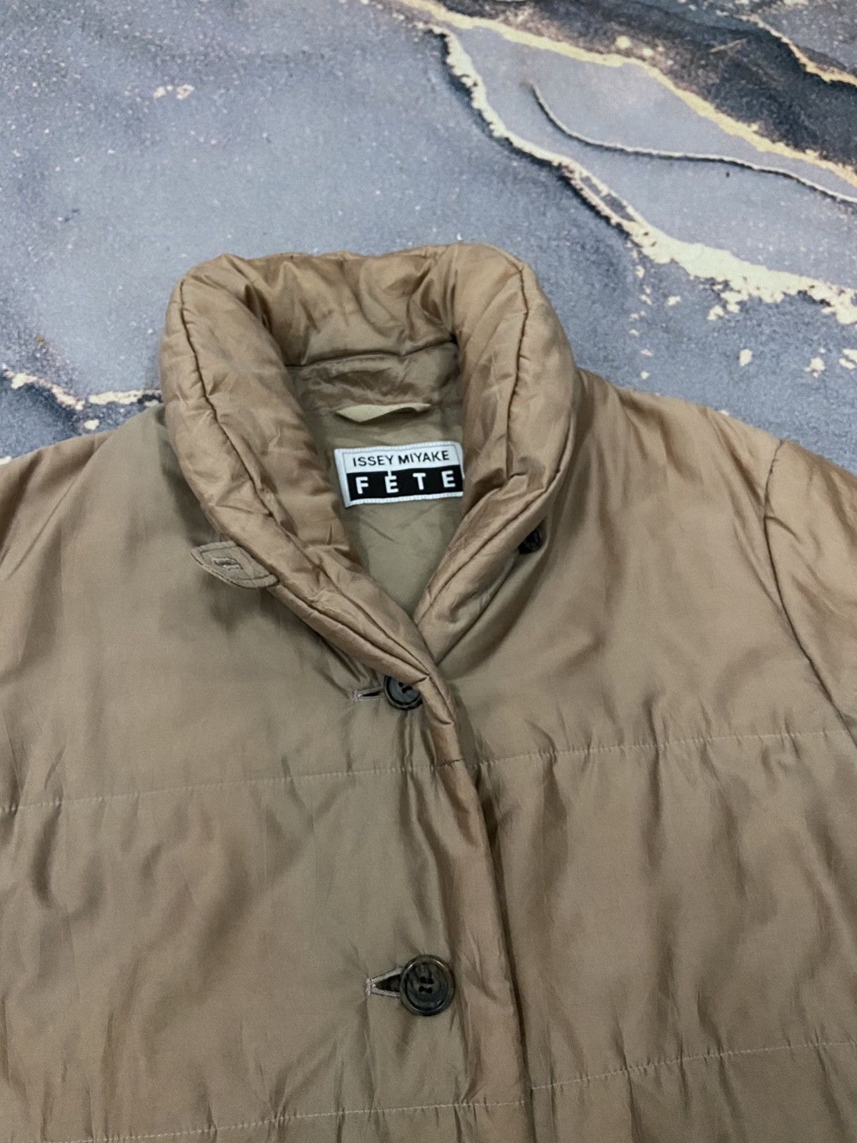 Issey Miyake × Japanese Brand × Pleats Please Issey Miyake Issey miyake FETE cupro lining jacket Size M / US 6-8 / IT 42-44 - 4 Thumbnail