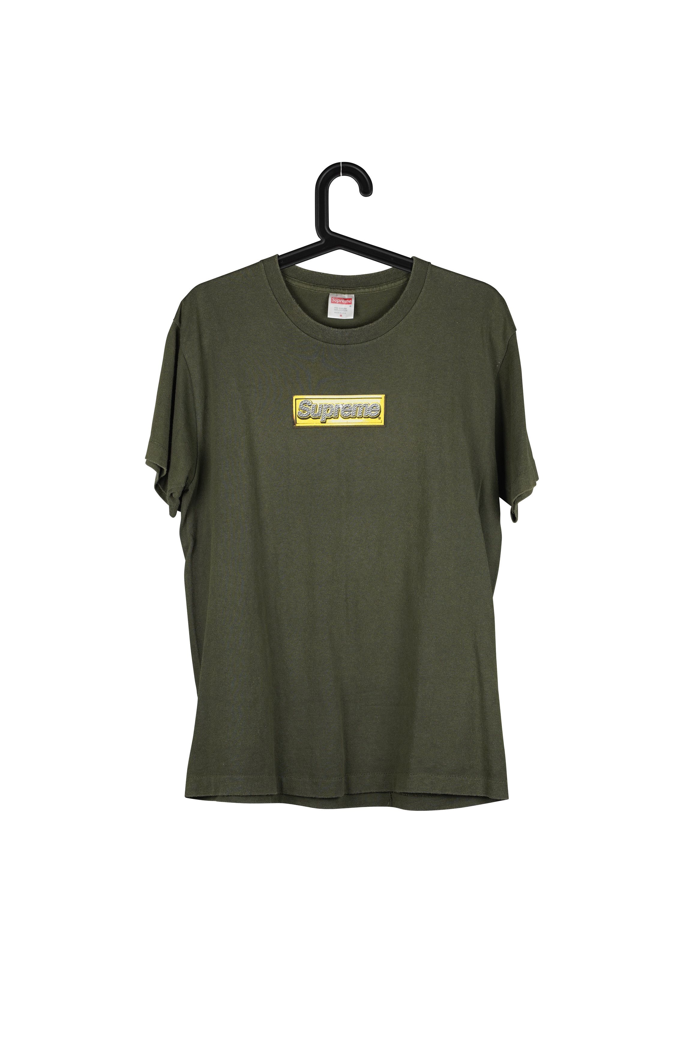 Supreme bling box logo tee Size US M / EU 48-50 / 2 - 1 Preview