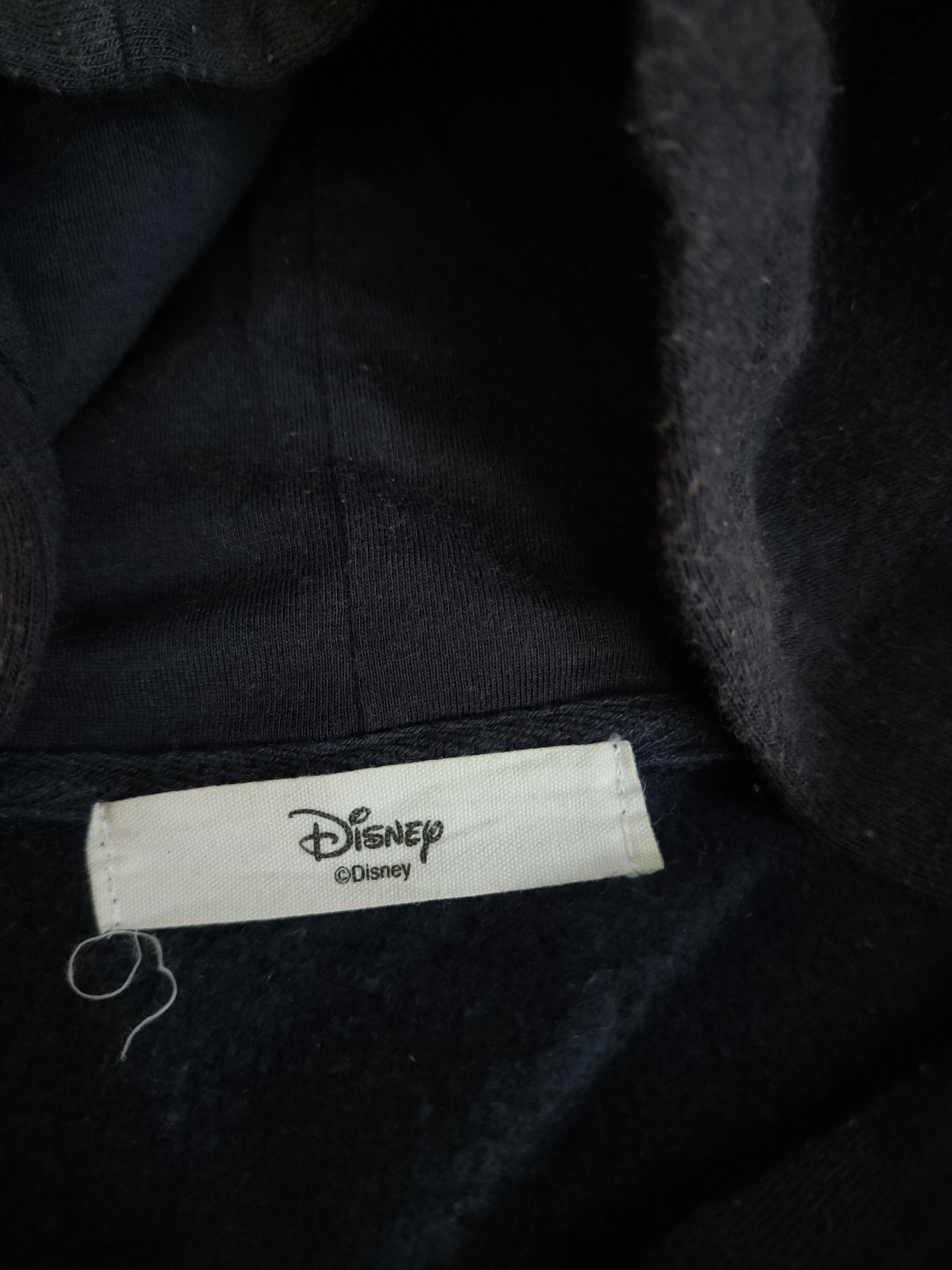 Disney × Japanese Brand × Mickey Mouse Disney Dark Blue Faded Mickey Mouse Hoodie Sweatshirt #290B Size US L / EU 52-54 / 3 - 12 Thumbnail