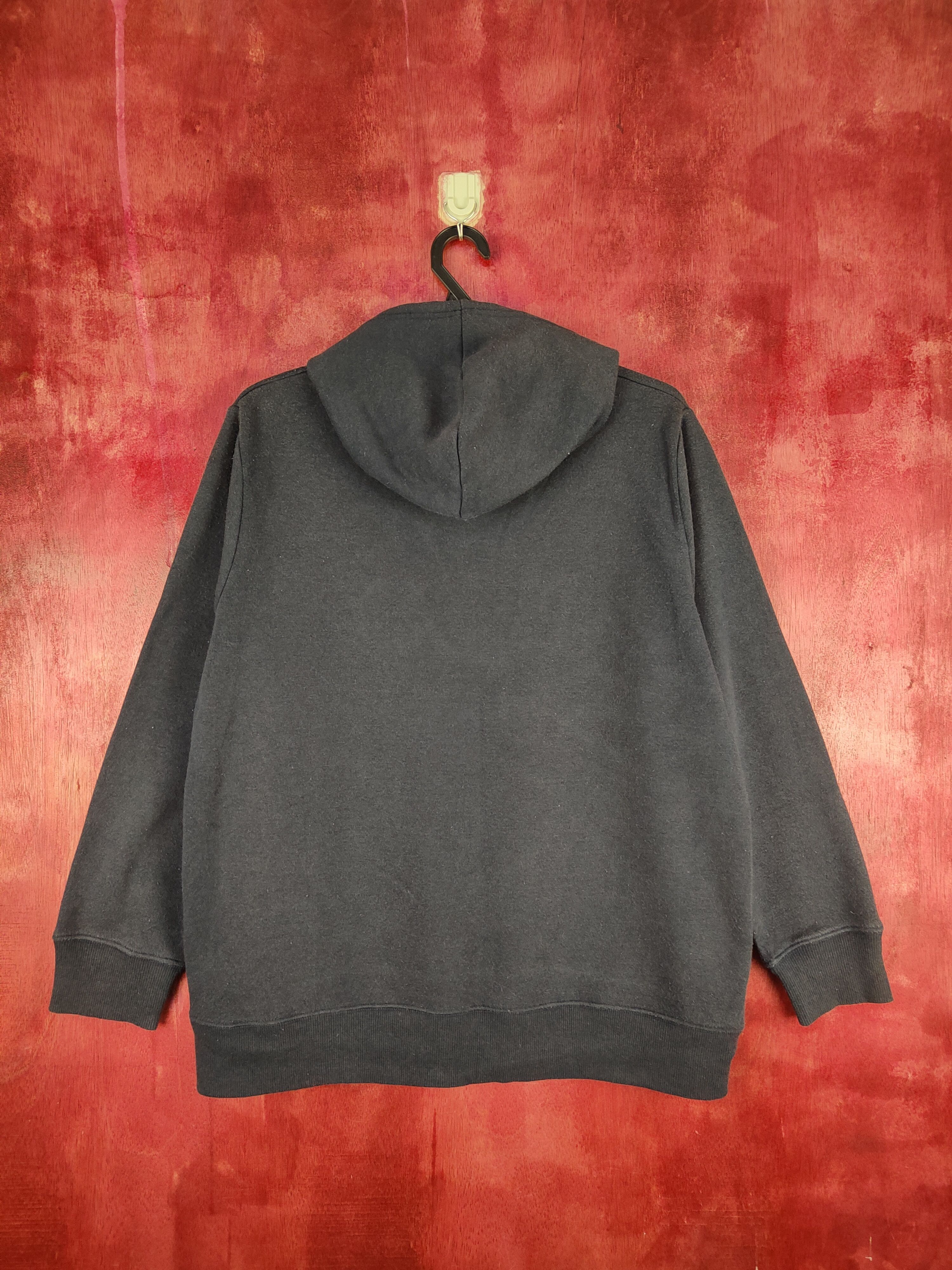 Disney × Japanese Brand × Mickey Mouse Disney Dark Blue Faded Mickey Mouse Hoodie Sweatshirt #290B Size US L / EU 52-54 / 3 - 8 Thumbnail