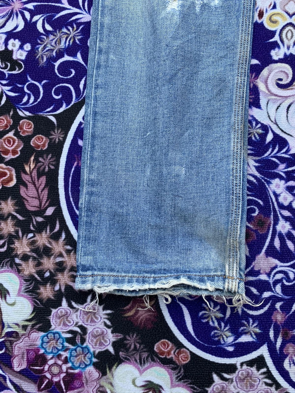 Diesel Vintage Diesel Industry Distressed Denim Size US 33 - 3 Thumbnail