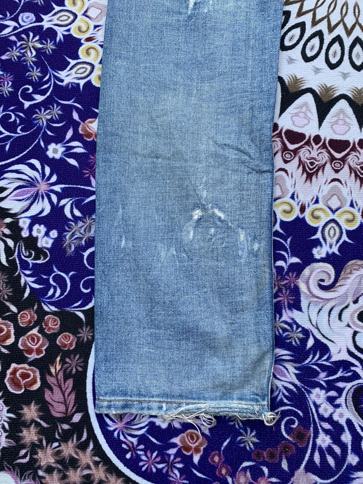 Diesel Vintage Diesel Industry Distressed Denim Size US 33 - 10 Thumbnail