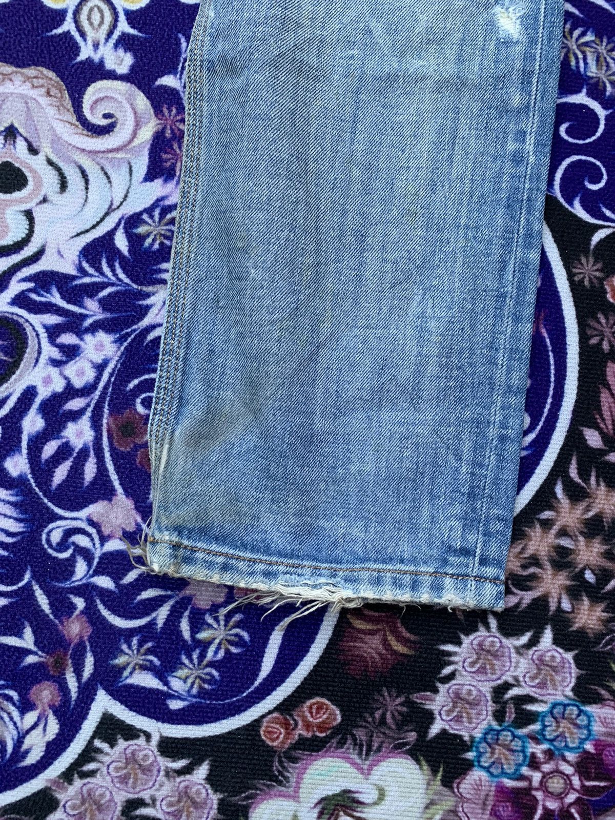 Diesel Vintage Diesel Industry Distressed Denim Size US 33 - 2 Thumbnail