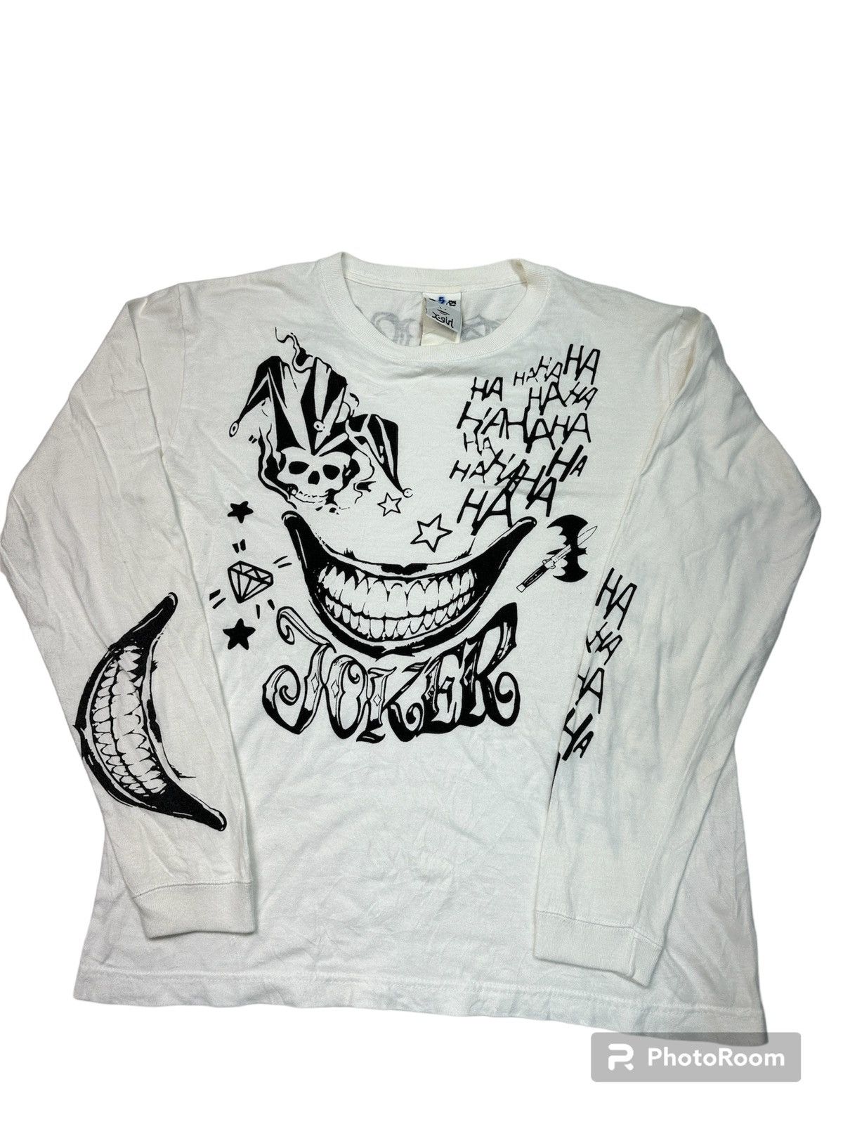 DC Comics X-Girl x Batman joker chrome hearts style tee Size M / US 6-8 / IT 42-44 - 1 Thumbnail