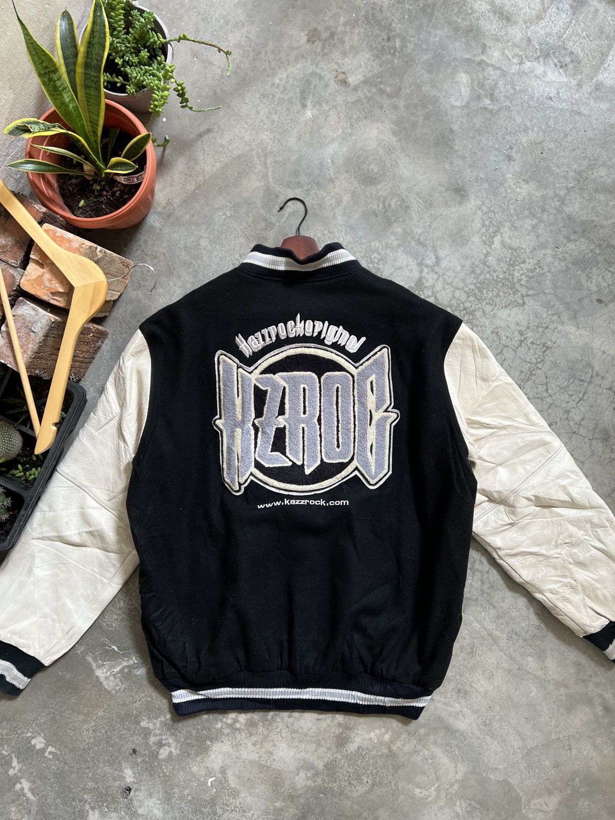 Other Steals 🖤🏴‍☠️ Kazzrock Wool Leather Quilted Varsity Size US XL / EU 56 / 4 - 2 Thumbnail