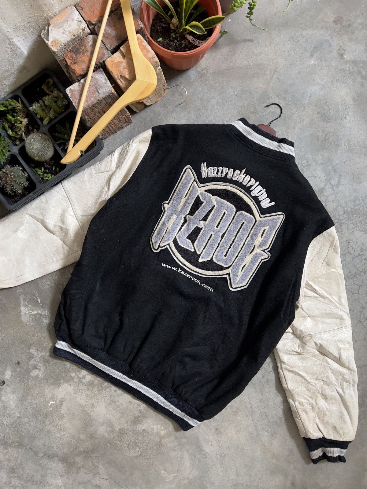 Other Steals 🖤🏴‍☠️ Kazzrock Wool Leather Quilted Varsity Size US XL / EU 56 / 4 - 18 Thumbnail