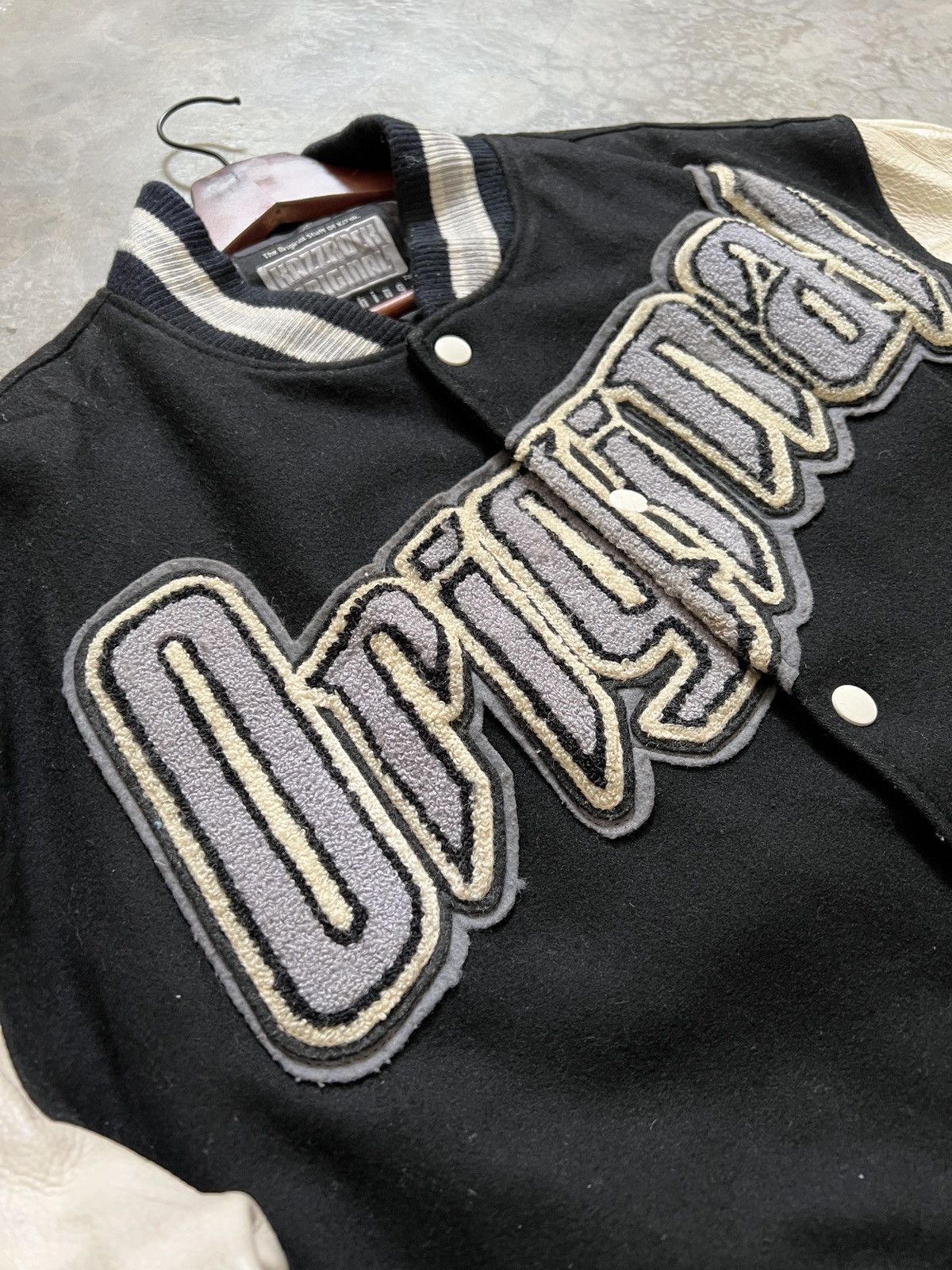 Other Steals 🖤🏴‍☠️ Kazzrock Wool Leather Quilted Varsity Size US XL / EU 56 / 4 - 10 Thumbnail