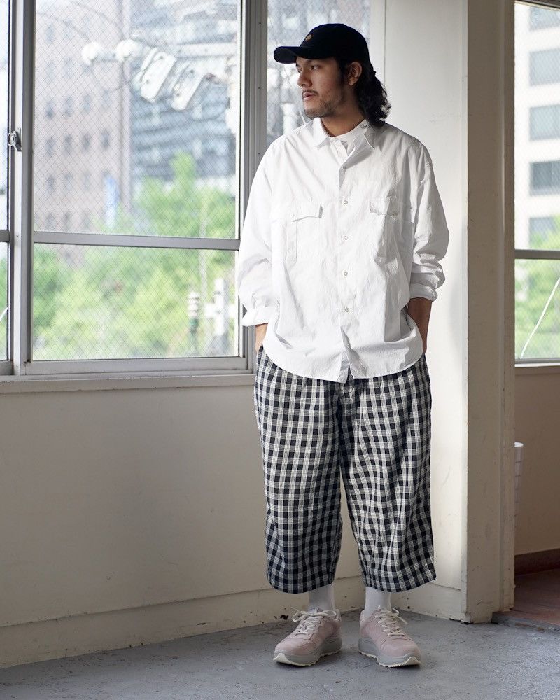 Porter Classic Porter Classic Palaka Wide Pants Kapital 45r Junya Watanabe Size US 34 / EU 50 - 7 Thumbnail
