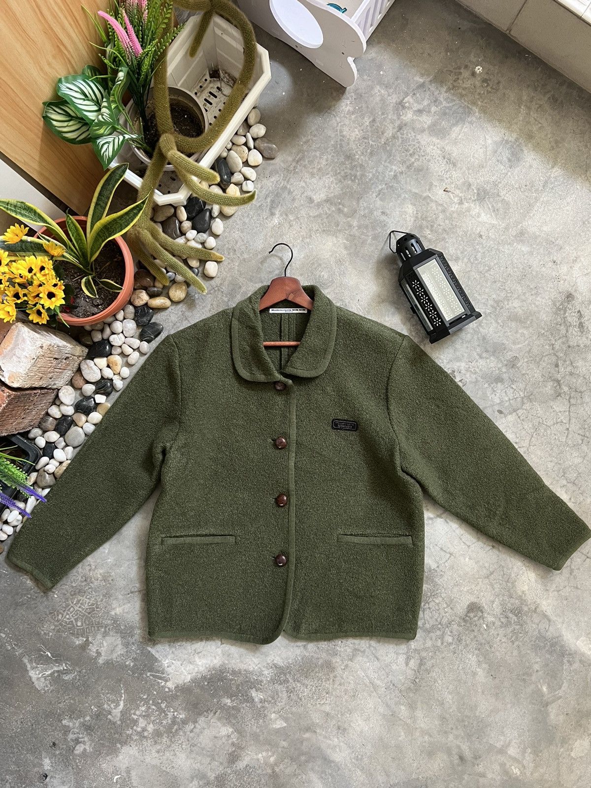 Japanese Brand × Mademoiselle Non Non 🔥 VTG🔥Japanese Mademoiselle NON NON Cardigan With Pockets Size US M / EU 48-50 / 2 - 1 Thumbnail