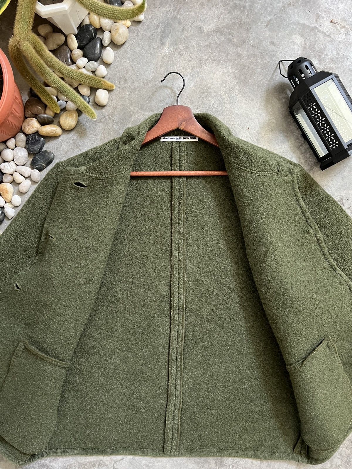 Japanese Brand × Mademoiselle Non Non 🔥 VTG🔥Japanese Mademoiselle NON NON Cardigan With Pockets Size US M / EU 48-50 / 2 - 7 Thumbnail