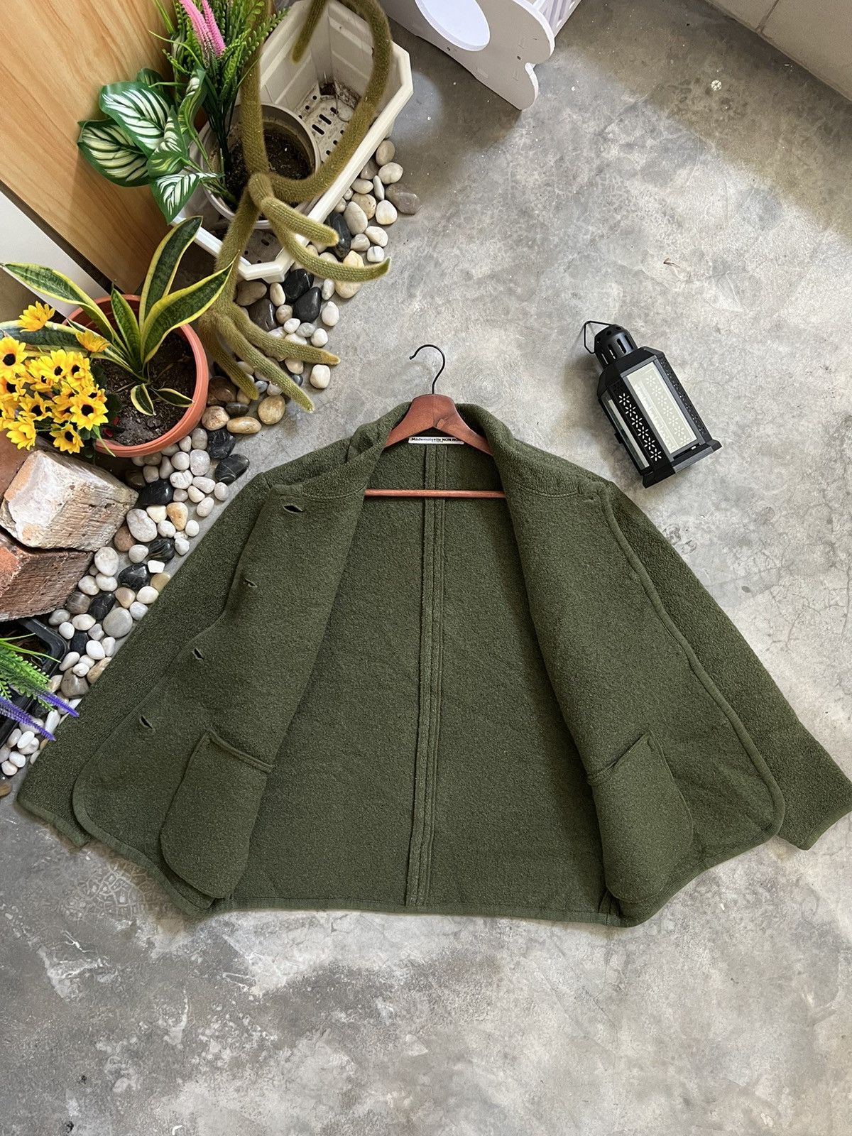 Japanese Brand × Mademoiselle Non Non 🔥 VTG🔥Japanese Mademoiselle NON NON Cardigan With Pockets Size US M / EU 48-50 / 2 - 8 Thumbnail
