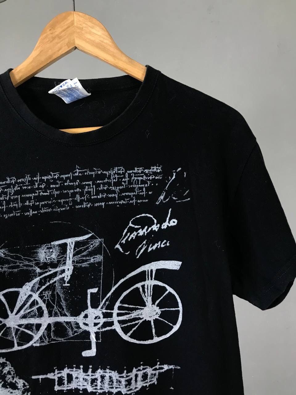 Vintage Leonardo da Vinci vintage art tee Size US M / EU 48-50 / 2 - 2 Thumbnail