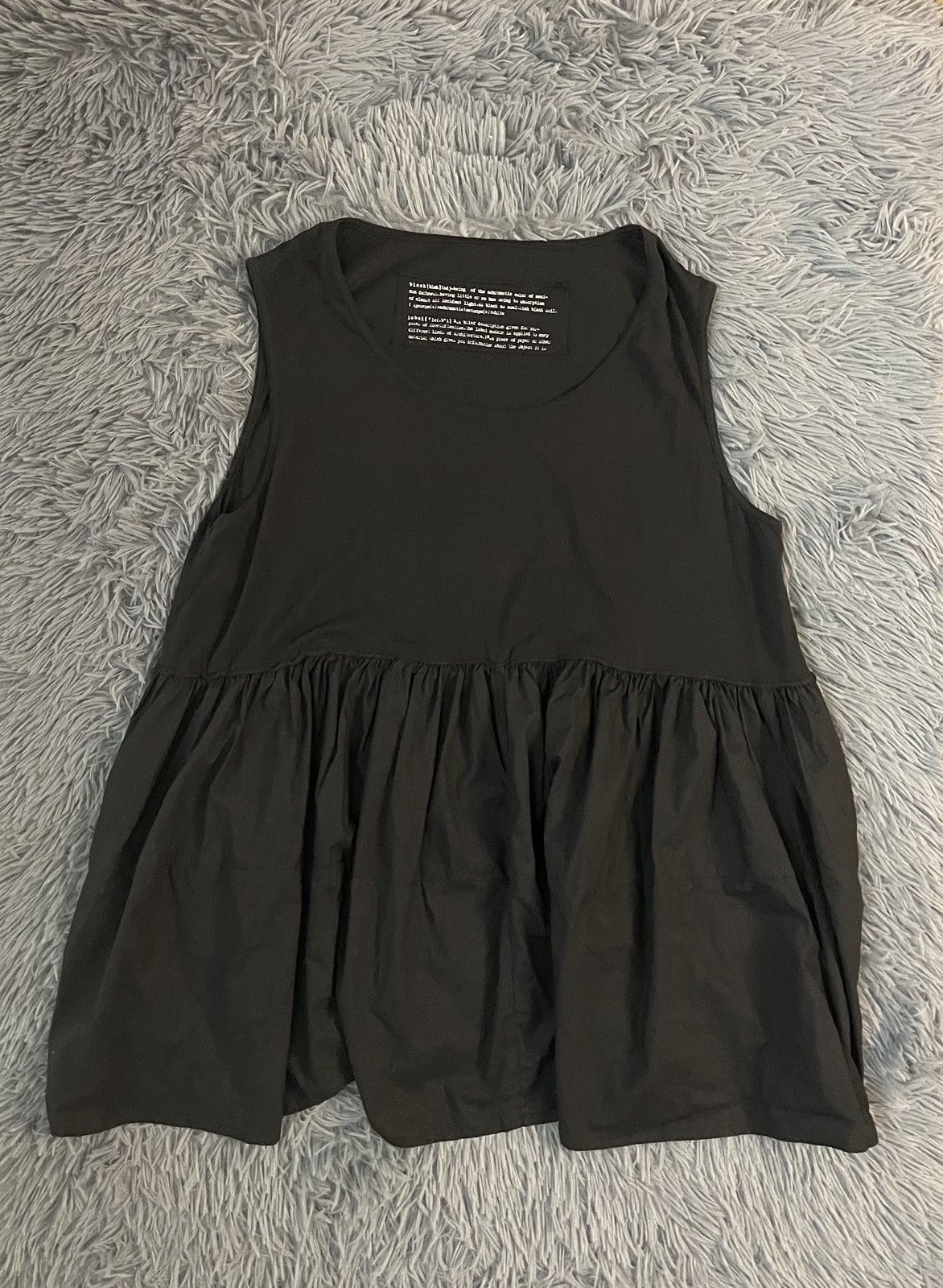 Rundholz Rundholz avant garde oversized cotton mini dress tunic Size XL / US 12-14 / IT 48-50 - 2 Thumbnail