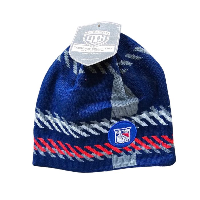 Hockey NEW YORK RANGERS OLD TIME HOCKEY CUFFLESS KNIT BEANIE HAT Grailed