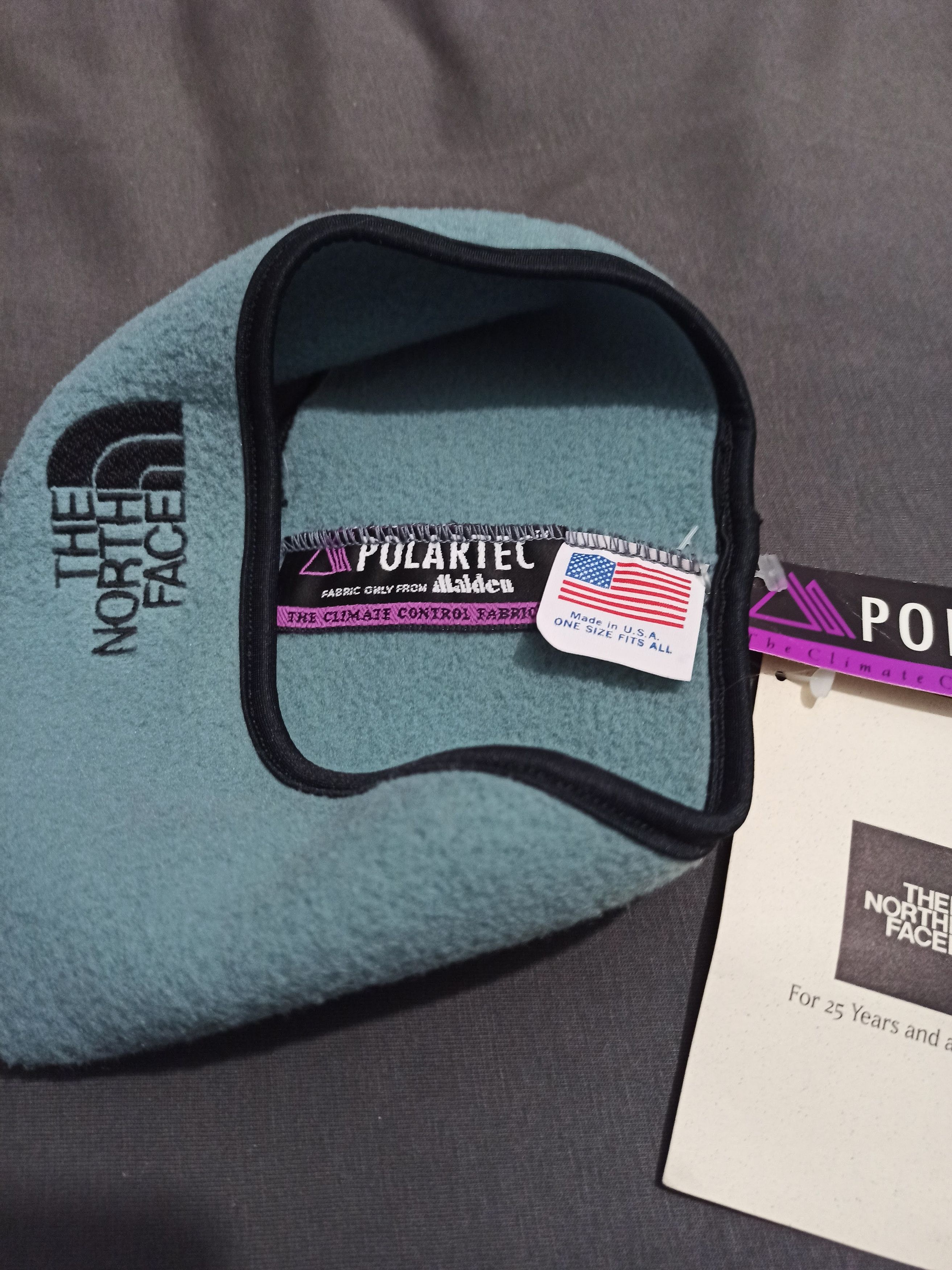 Polartec × The North Face Extreme fleece headband (new with tags USA made deadstock) Size ONE SIZE - 2 Thumbnail