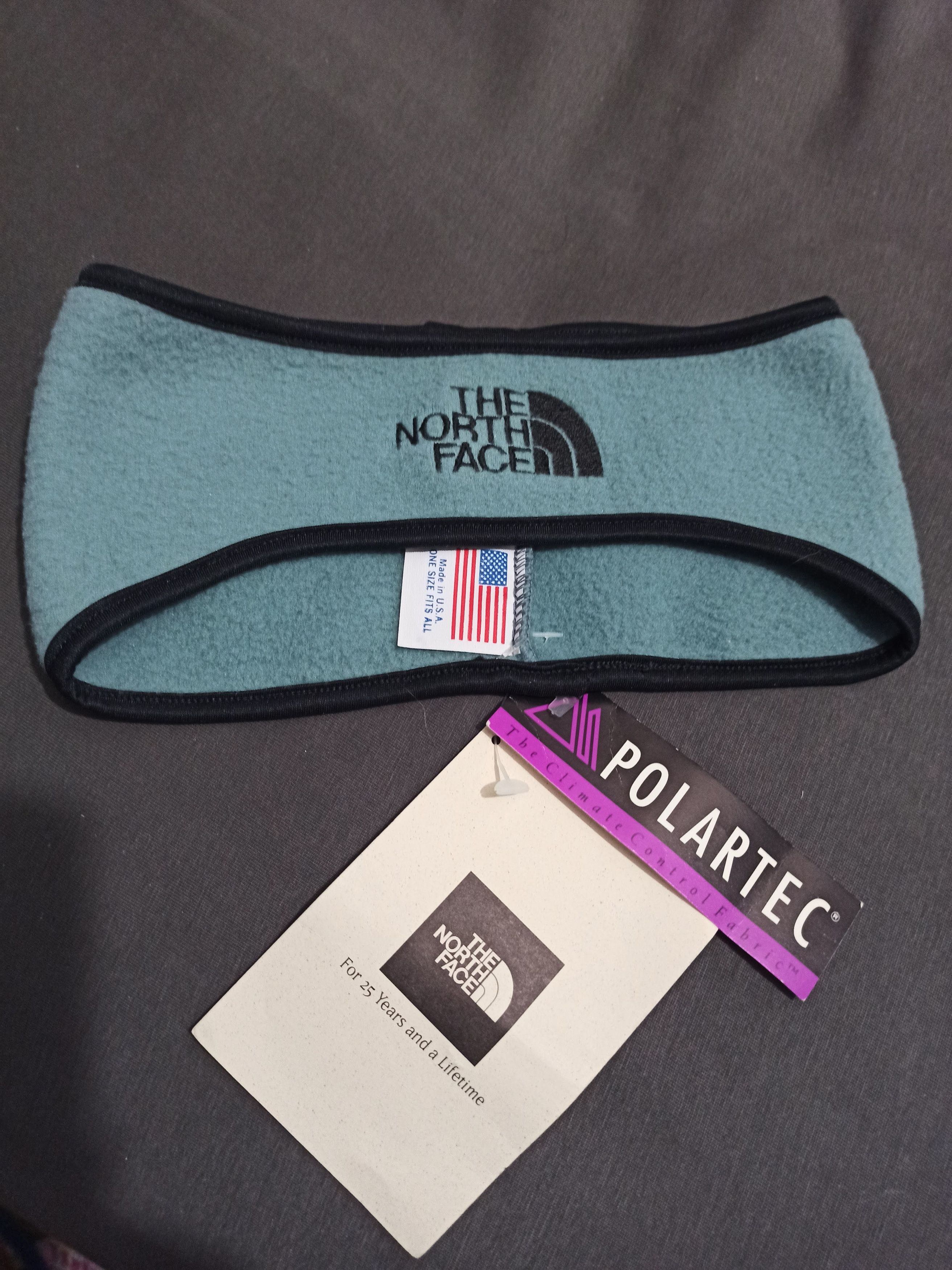 Polartec × The North Face Extreme fleece headband (new with tags USA made deadstock) Size ONE SIZE - 1 Thumbnail