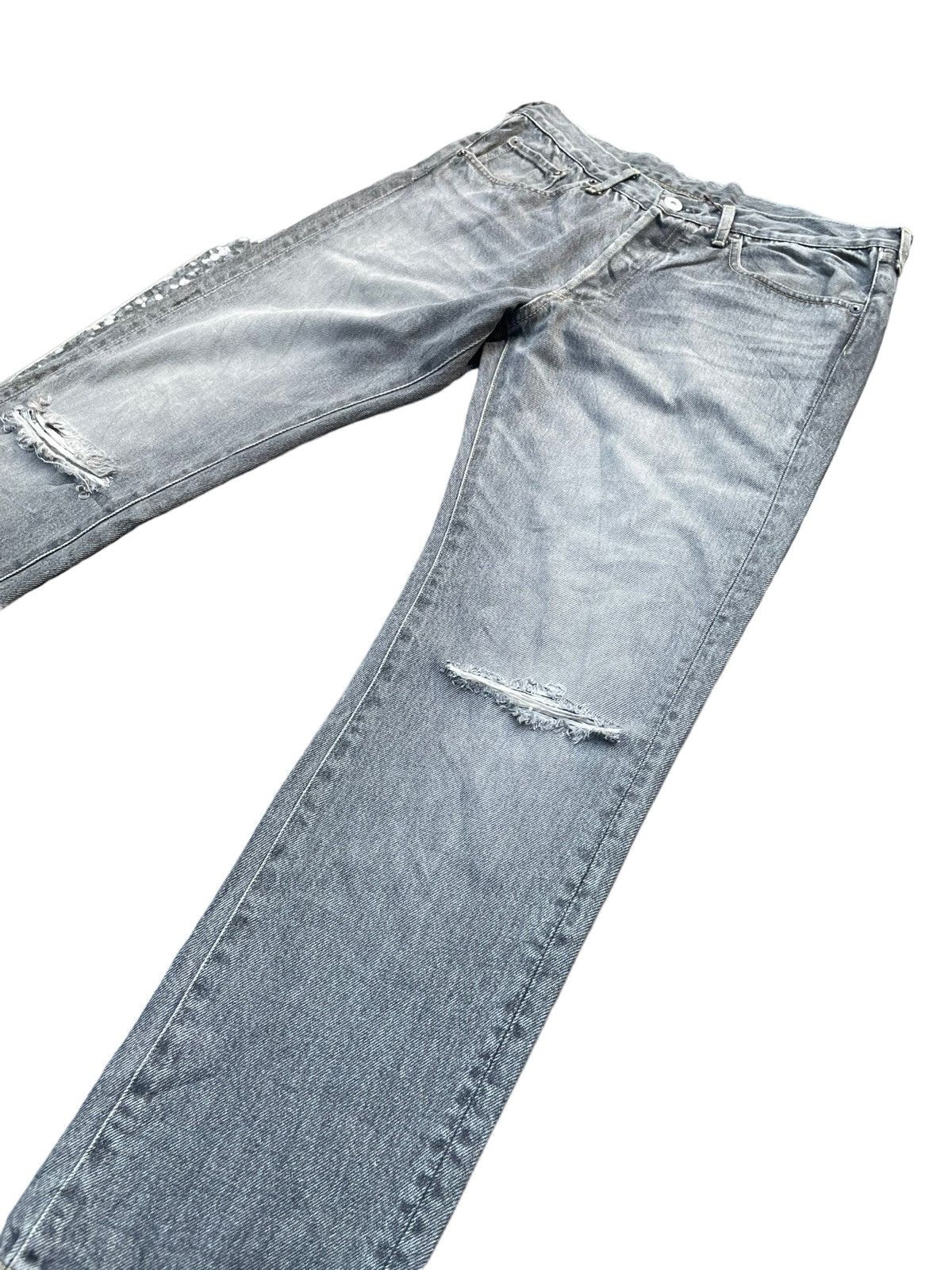 Japanese Brand From The Garret Tokyo Japan Distressed Denim Size US 33 - 2 Thumbnail