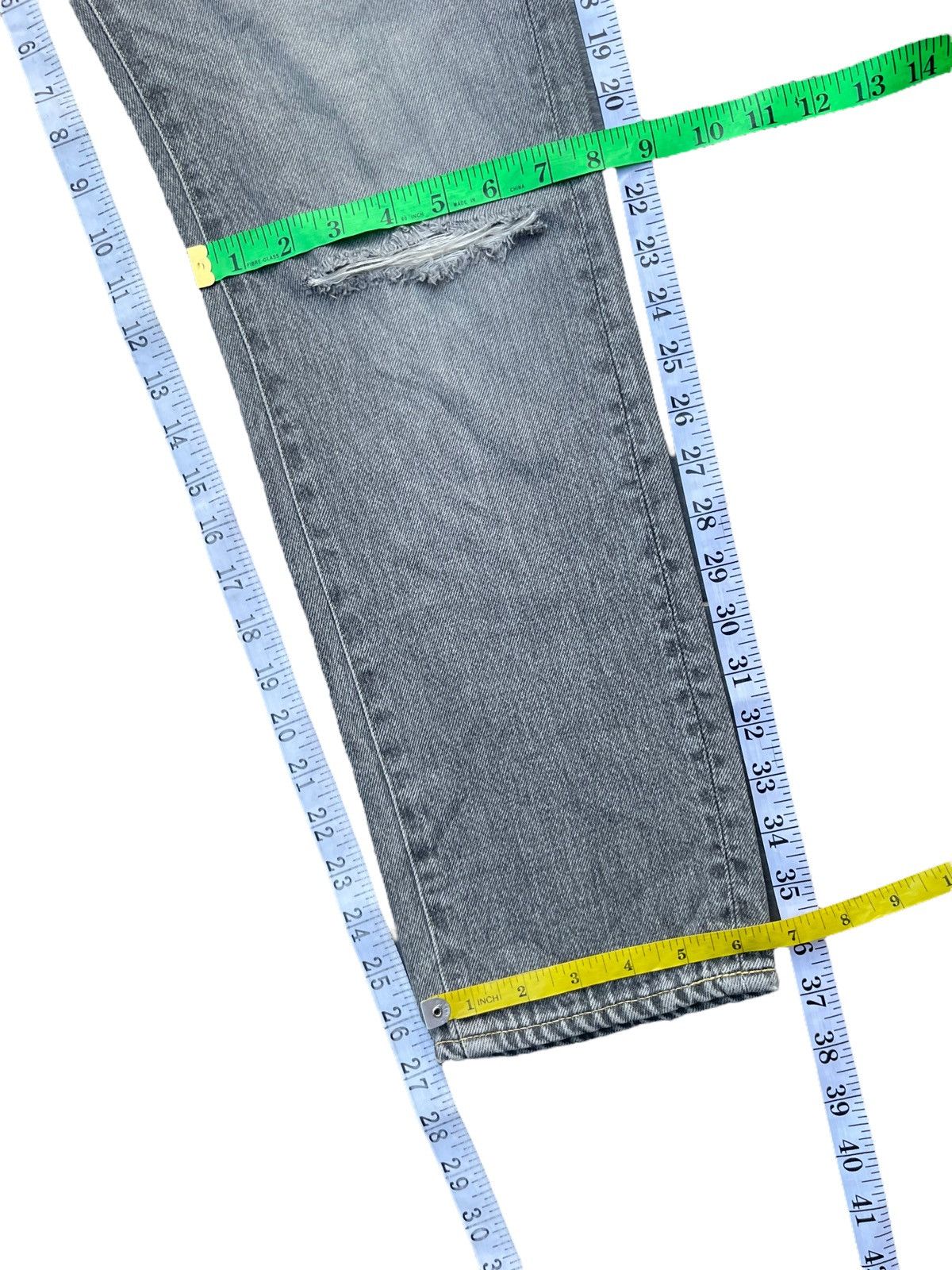 Japanese Brand From The Garret Tokyo Japan Distressed Denim Size US 33 - 17 Thumbnail