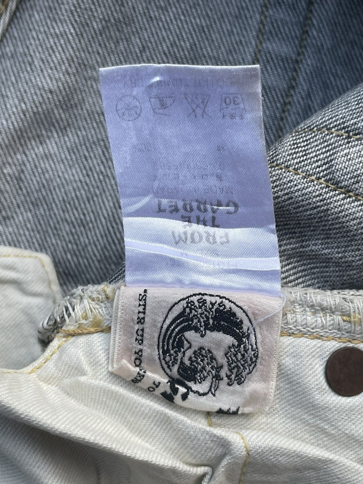 Japanese Brand From The Garret Tokyo Japan Distressed Denim Size US 33 - 11 Thumbnail
